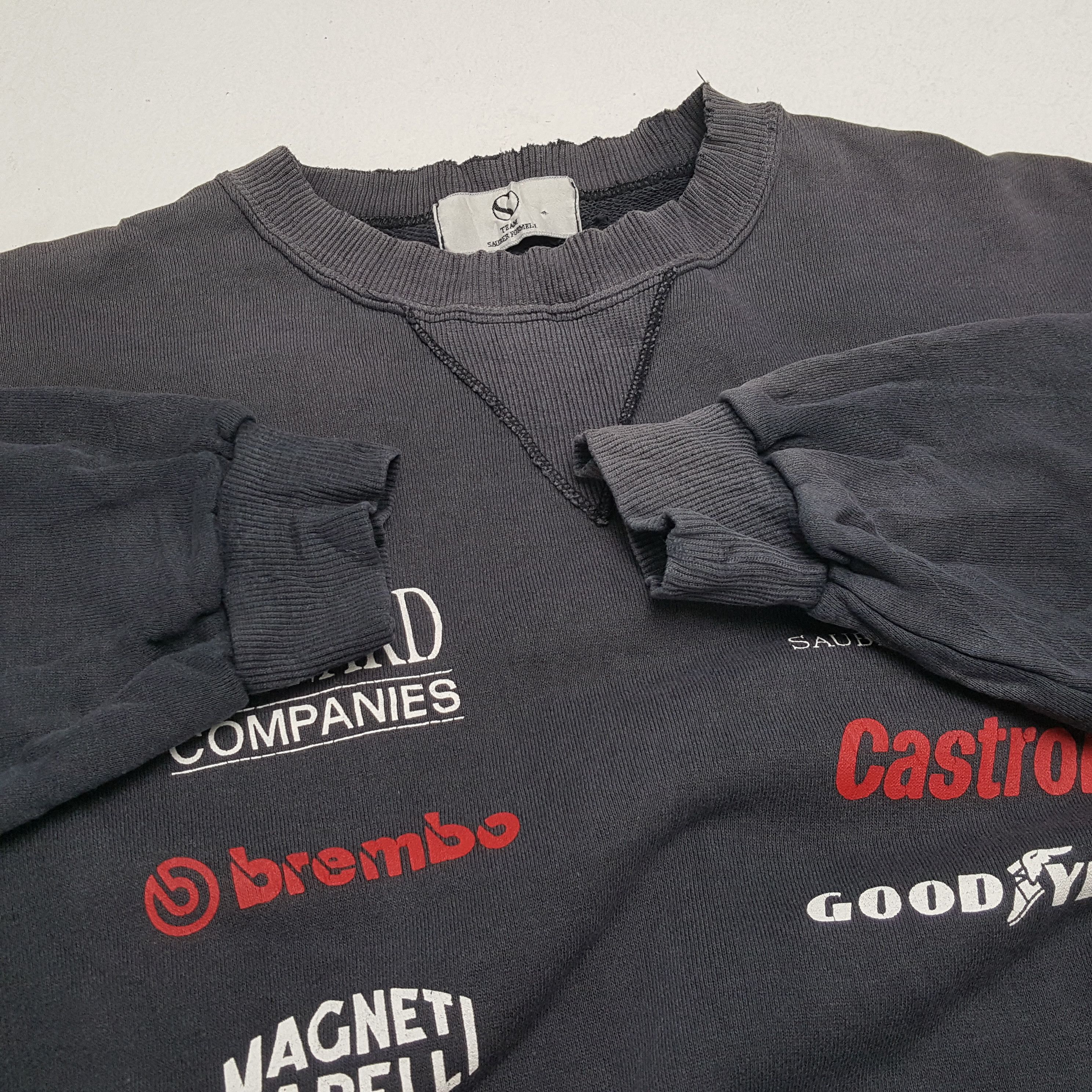 Mercedes-Benz × Vintage Vintage MERCEDES MAGNETI MARELLI Racing Promo Sweatshirts Size US M / EU 48-50 / 2 - 7 Thumbnail