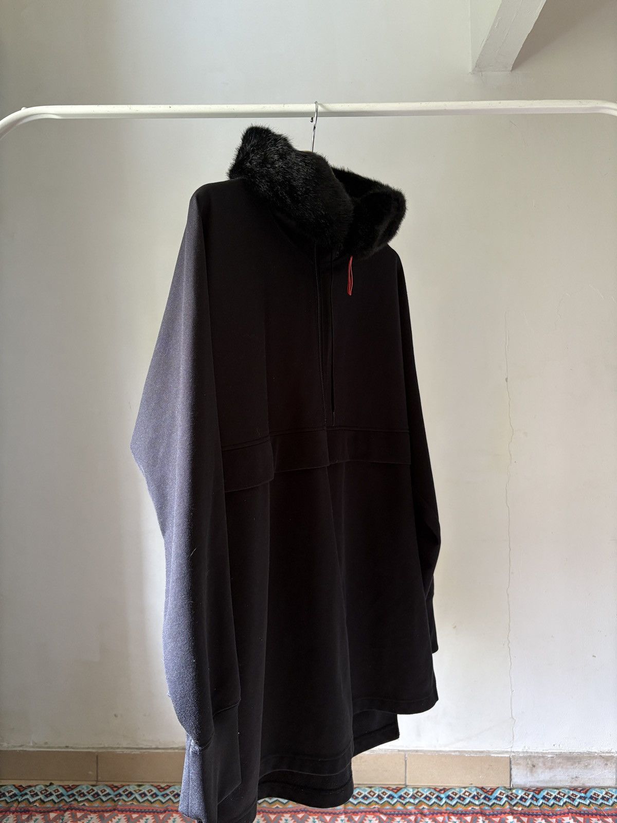 CABANE de ZUCCa 1999 Archive CABANE de ZUCCA Fur Hoodie Size US L / EU 52-54 / 3 - 5 Thumbnail
