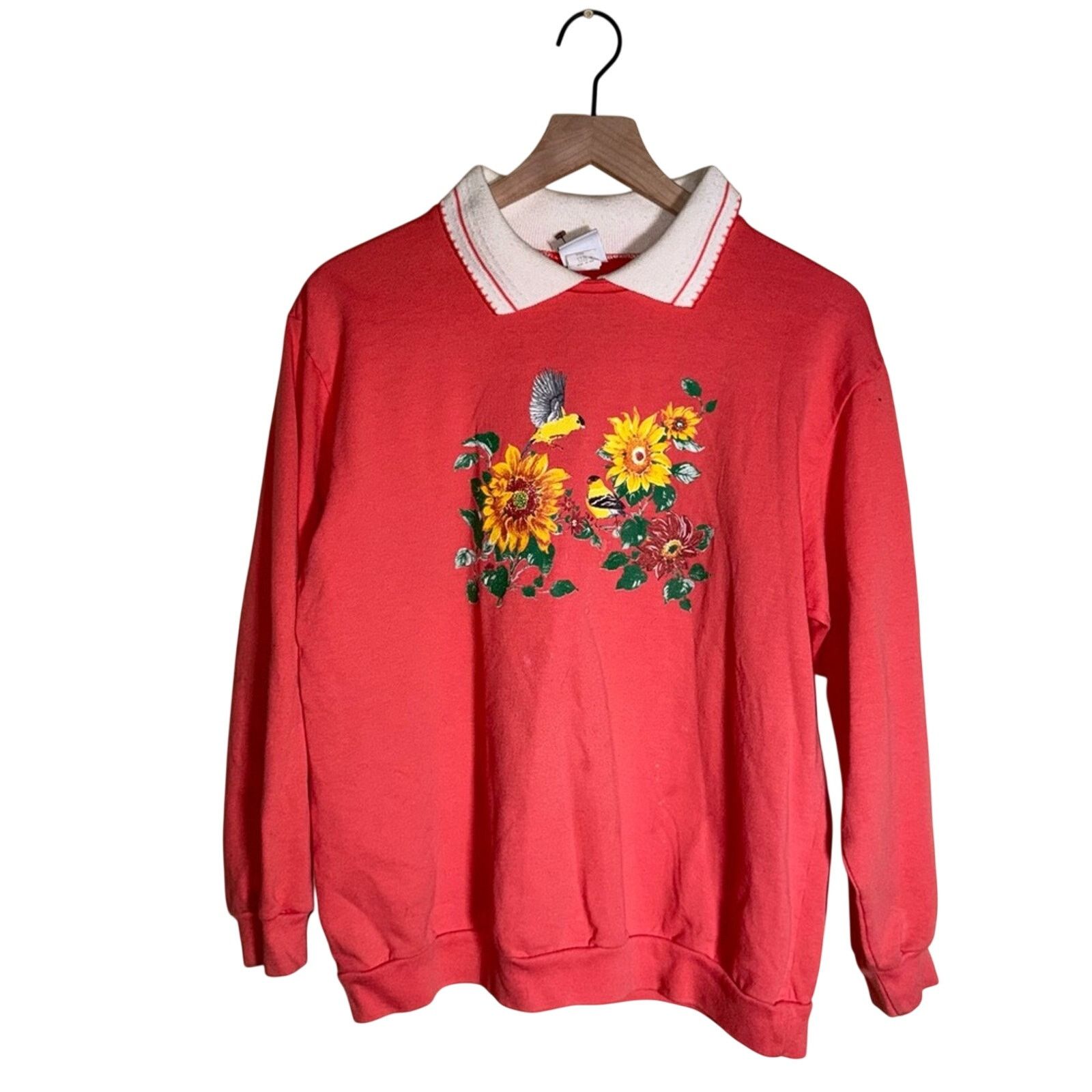 Haband VINTAGE HABAND collar coastal grandma collared sweatshirt M Size M / US 6-8 / IT 42-44 - 1 Thumbnail