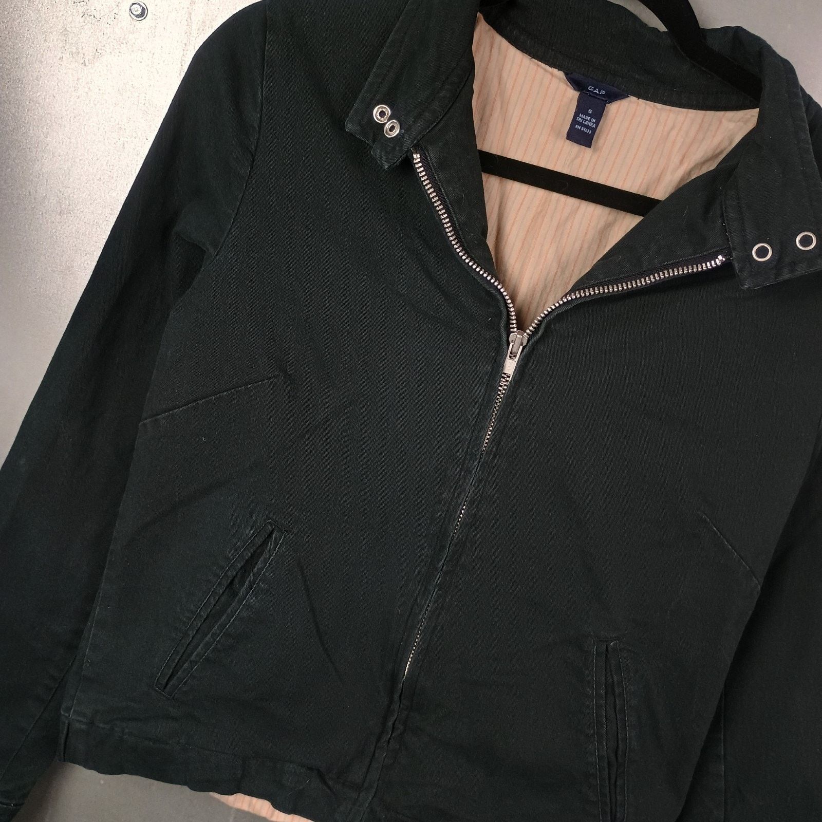 Gap Gap Vintage Y2K Harring Golf Jacket Small Black 2000s Cute Size S / US 4 / IT 40 - 1 Thumbnail