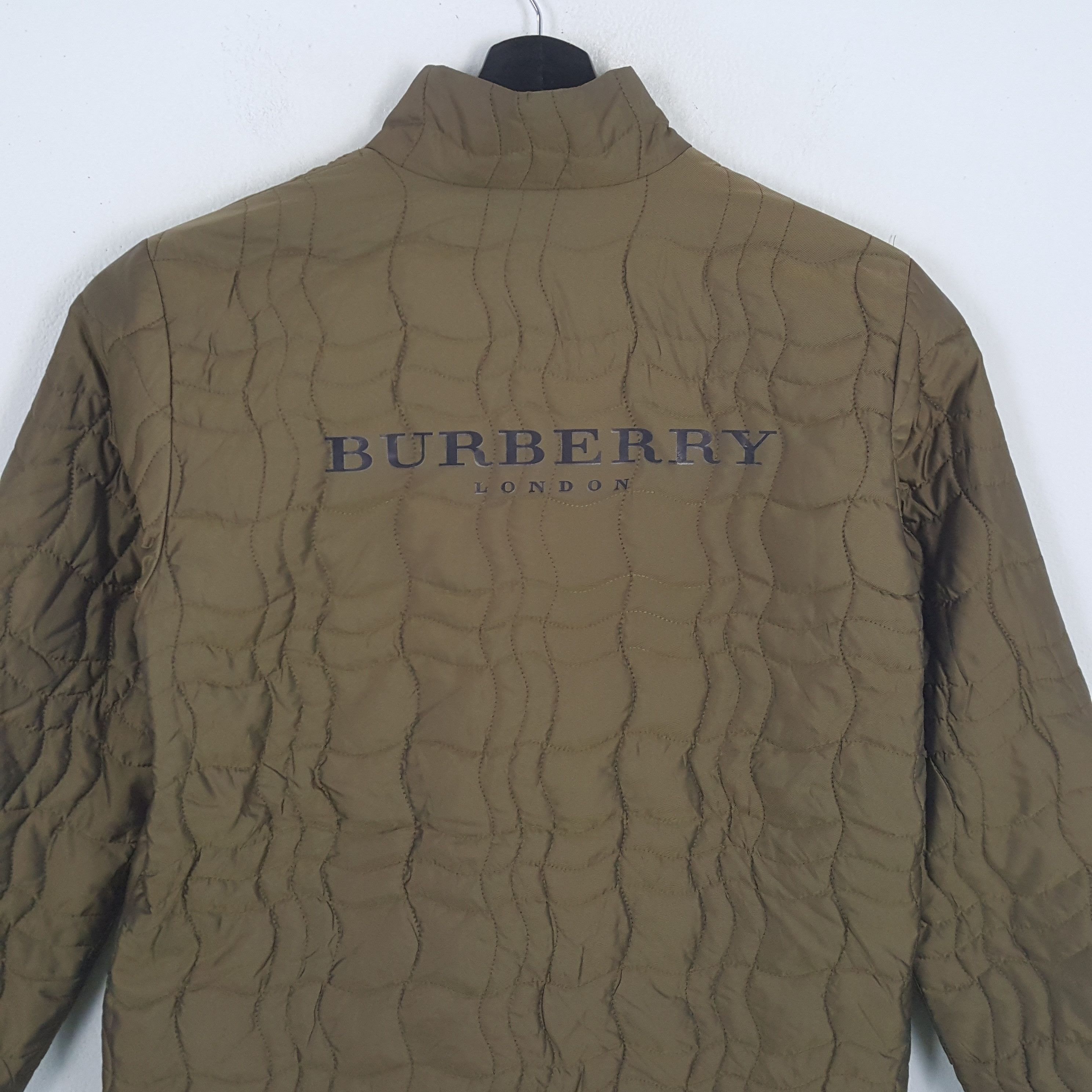 Burberry × Vintage BURBERRY LONDON Fashion Brand Custom Art Jacket Size US S / EU 44-46 / 1 - 2 Thumbnail