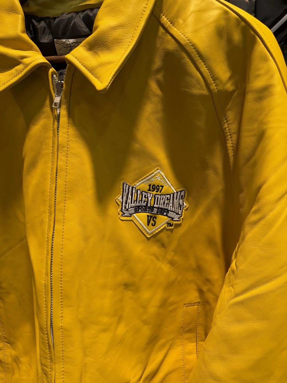 Other ValeLives Valley Leather Jacket Yellow Rare Release Size XL Size US XL / EU 56 / 4 - 8 Thumbnail