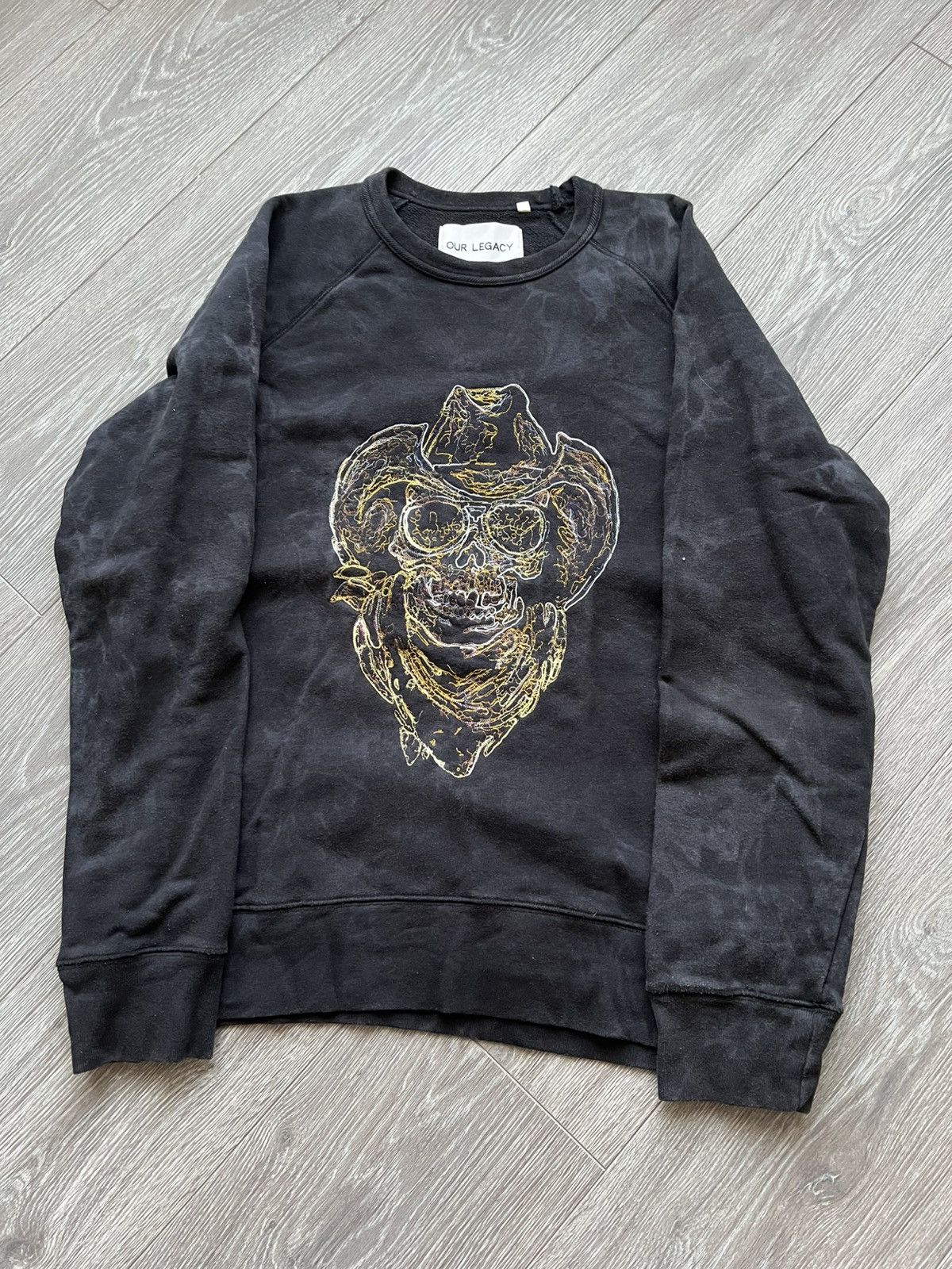Our Legacy Our Legacy Sweatshirt Neon Skull Size US M / EU 48-50 / 2 - 5 Thumbnail