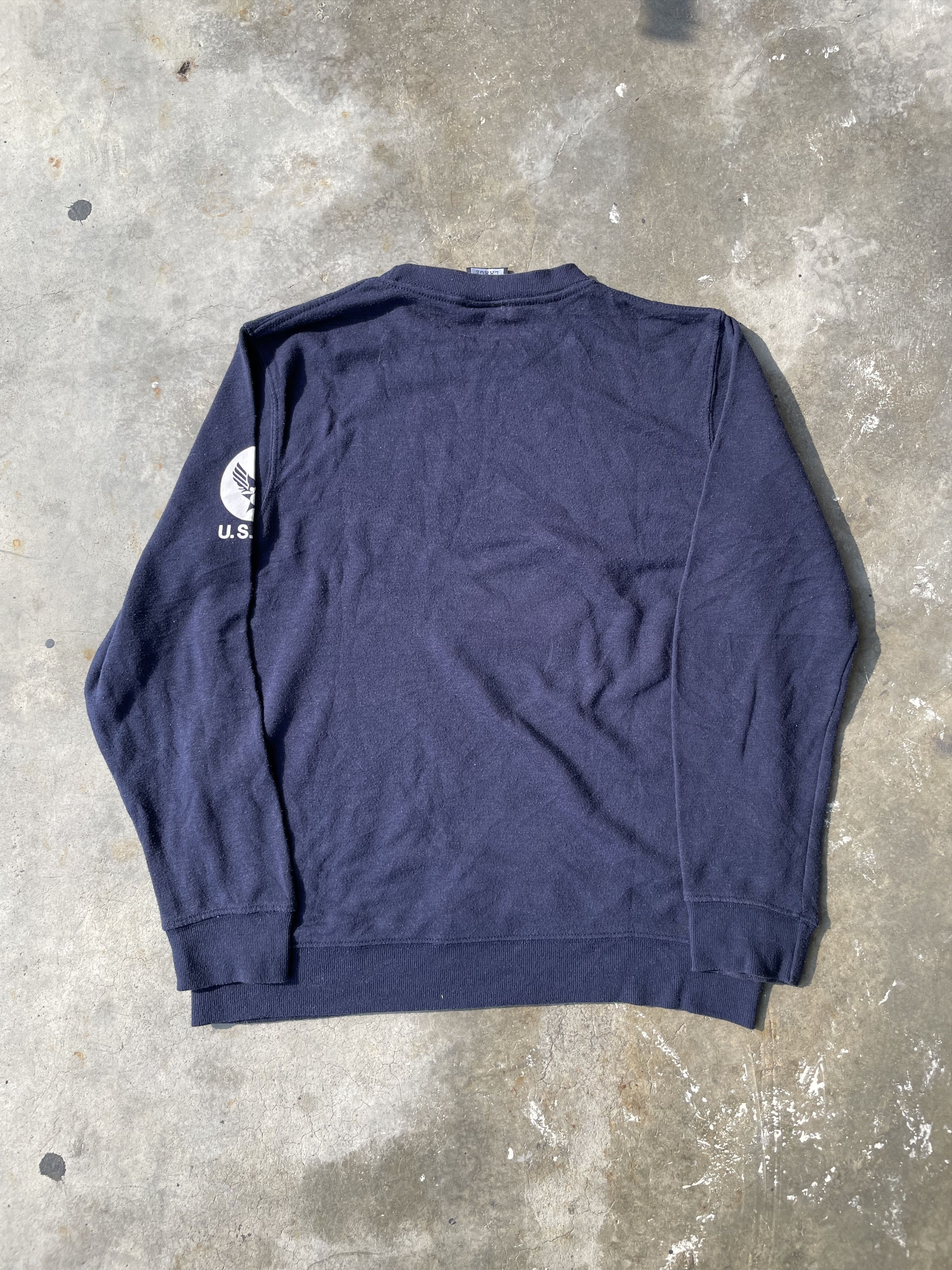 Japanese Brand Vintage USAF Goodfellow AB Sweatshirt Size US M / EU 48-50 / 2 - 2 Thumbnail