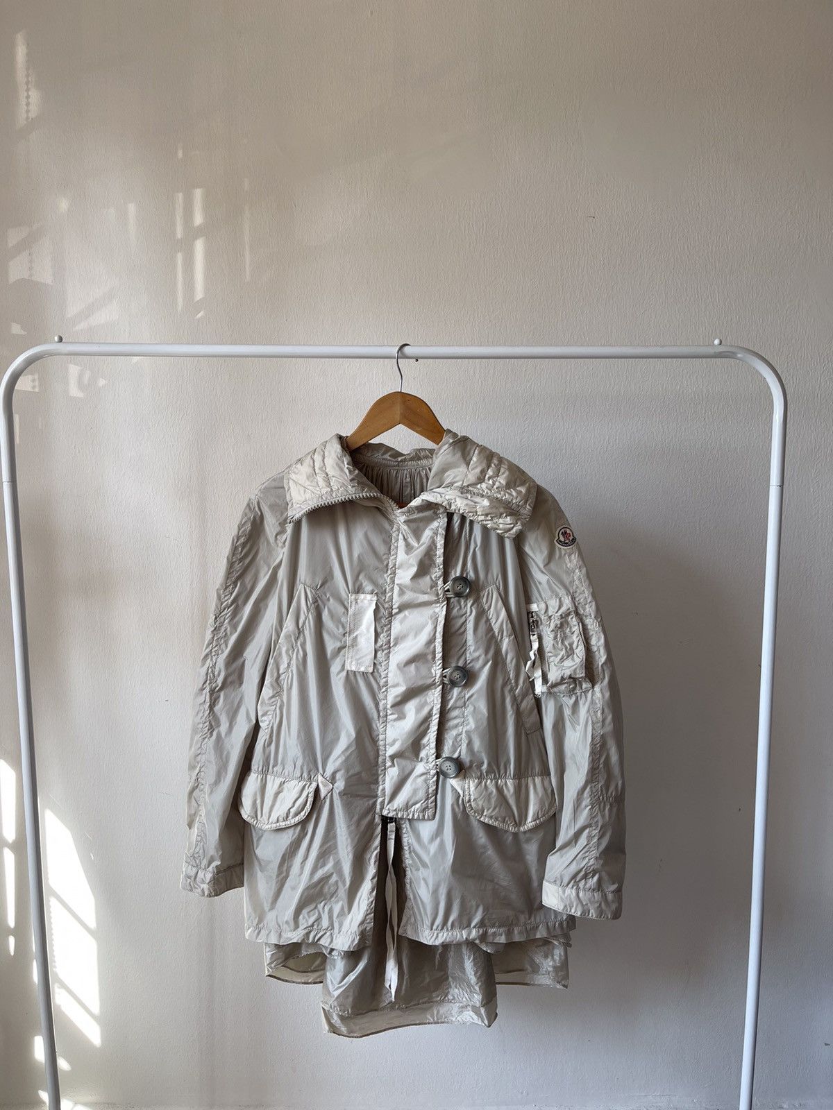 Moncler Moncler Sacai Sora Jacket Size L / US 10 / IT 46 - 3 Thumbnail