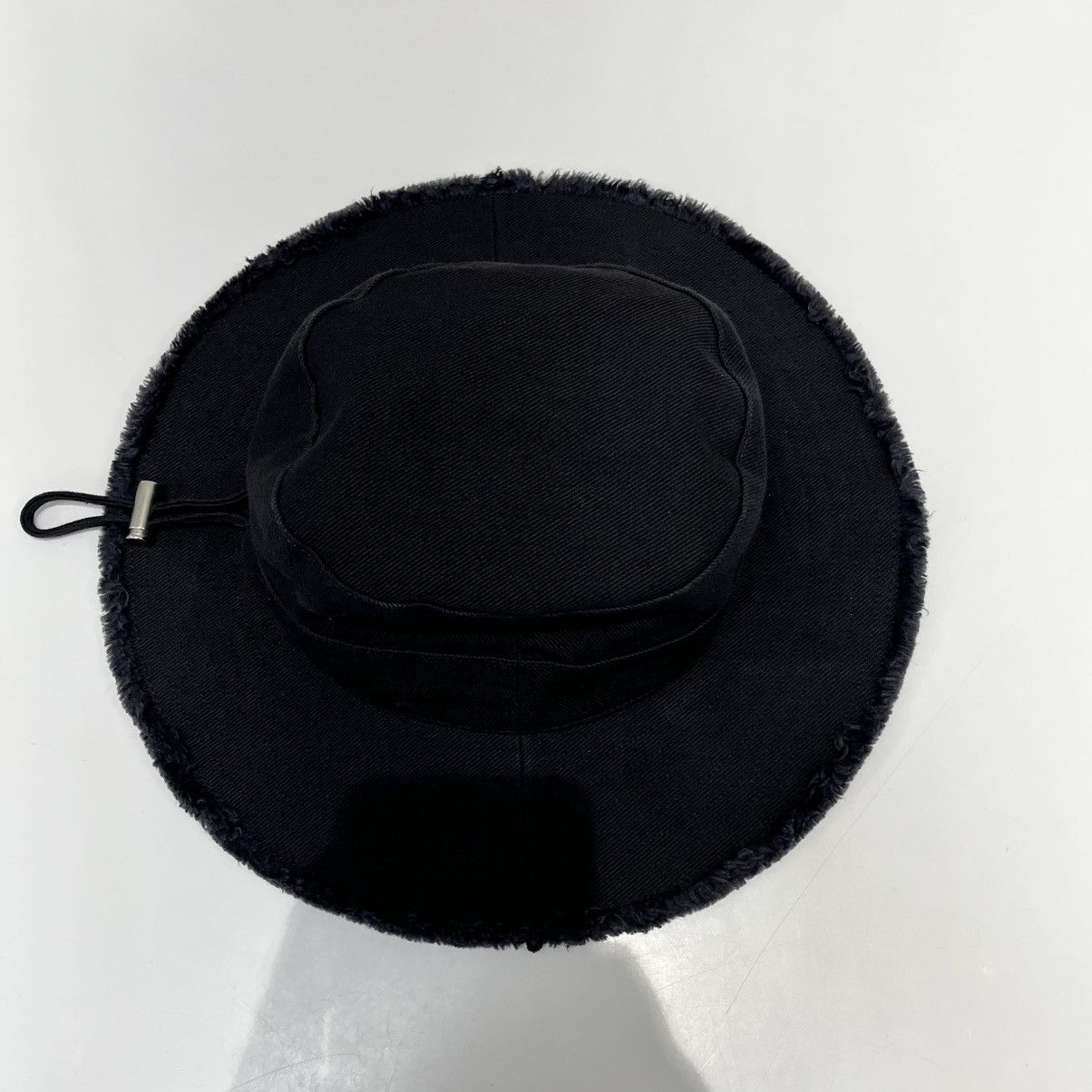 Jacquemus Jacquemus Denim Bucket Hat Black Size ONE SIZE - 5 Thumbnail