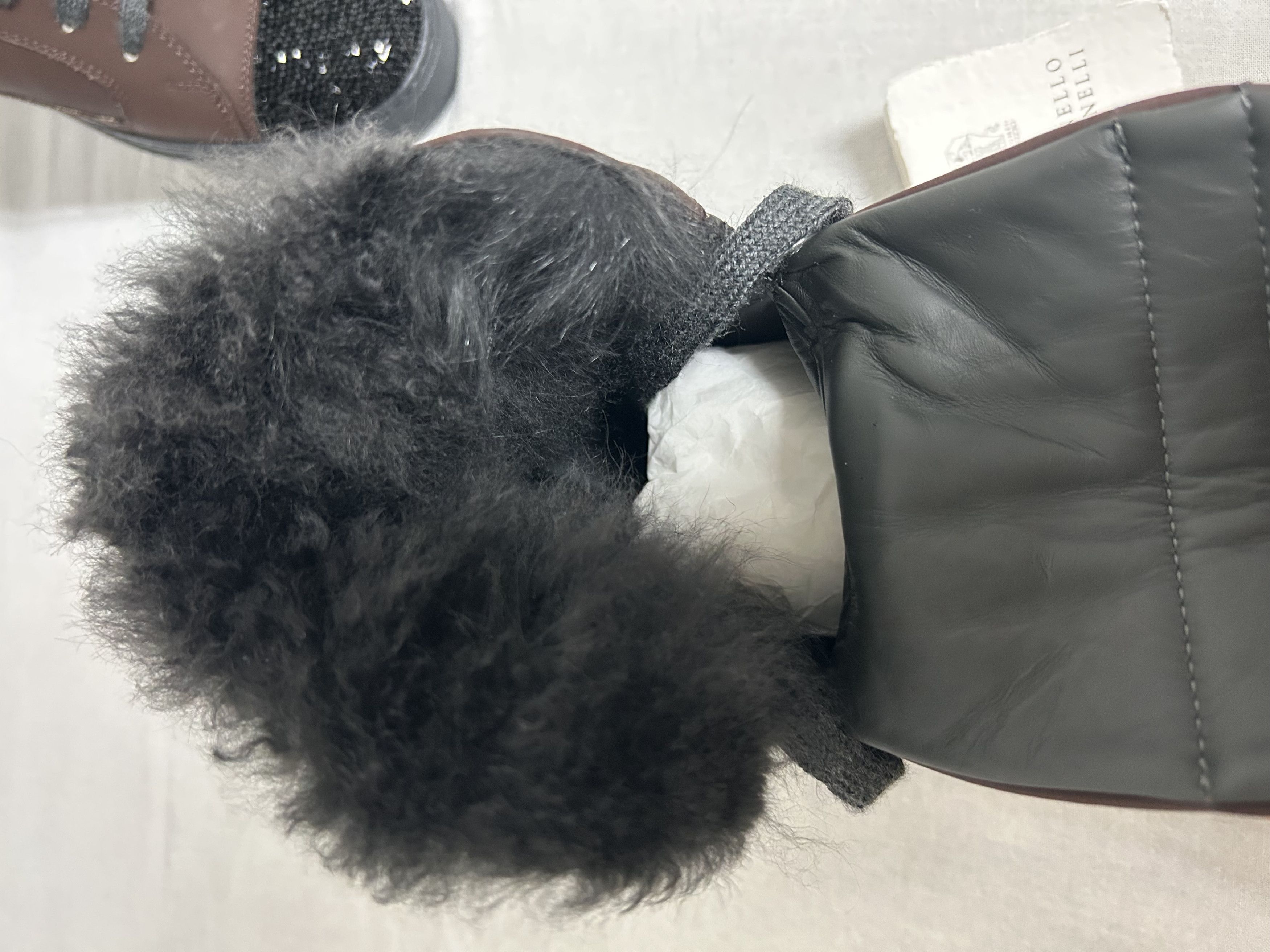 Brunello Cucinelli Brunello Cucinelli Cash Fur High-Top Size US 9 / IT 39 - 6 Thumbnail