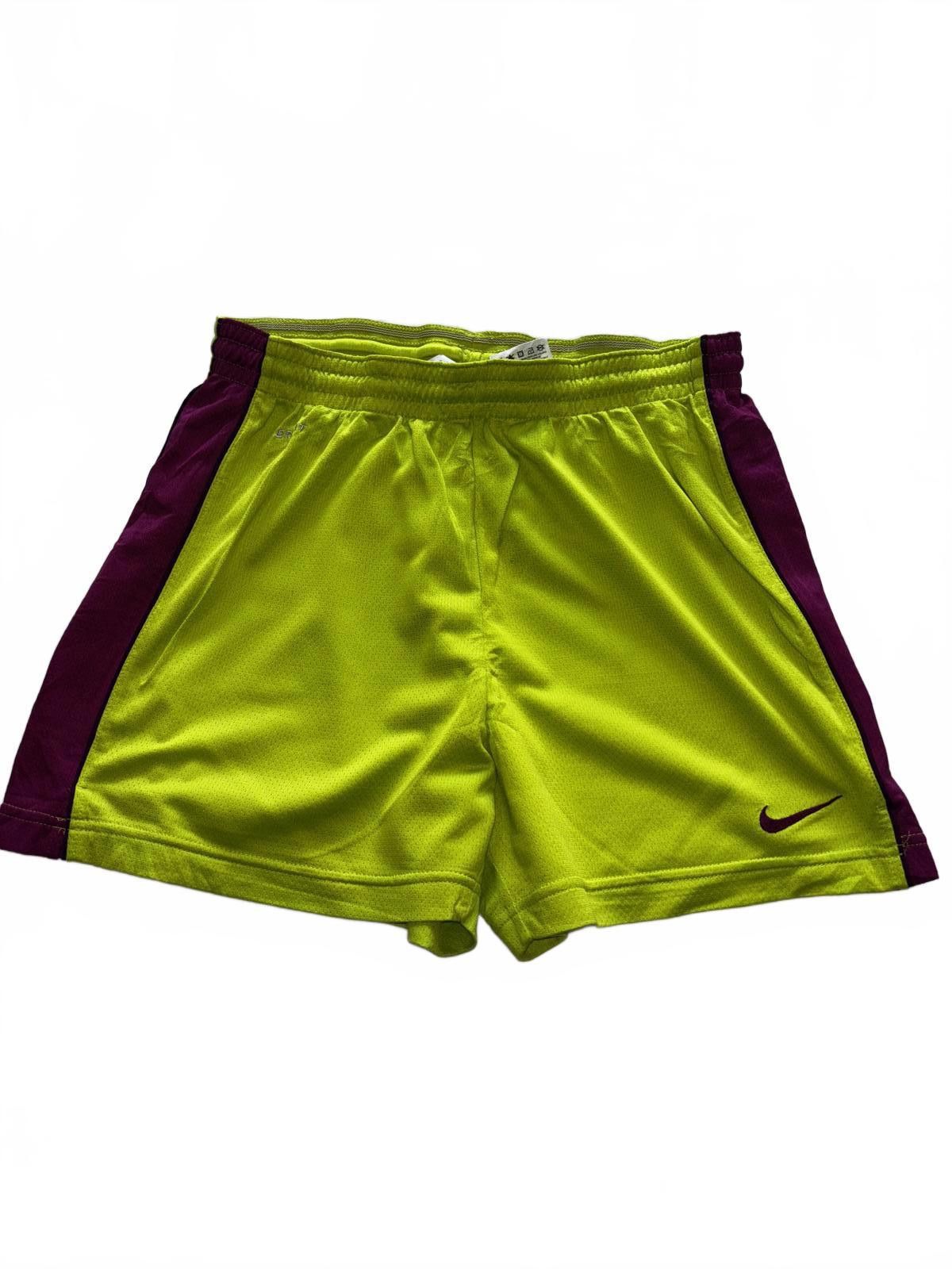 Nike Athletic Nike Dri-FITShorts - Bright Yellow & Purple Size 32" / US 10 / IT 46 - 1 Thumbnail