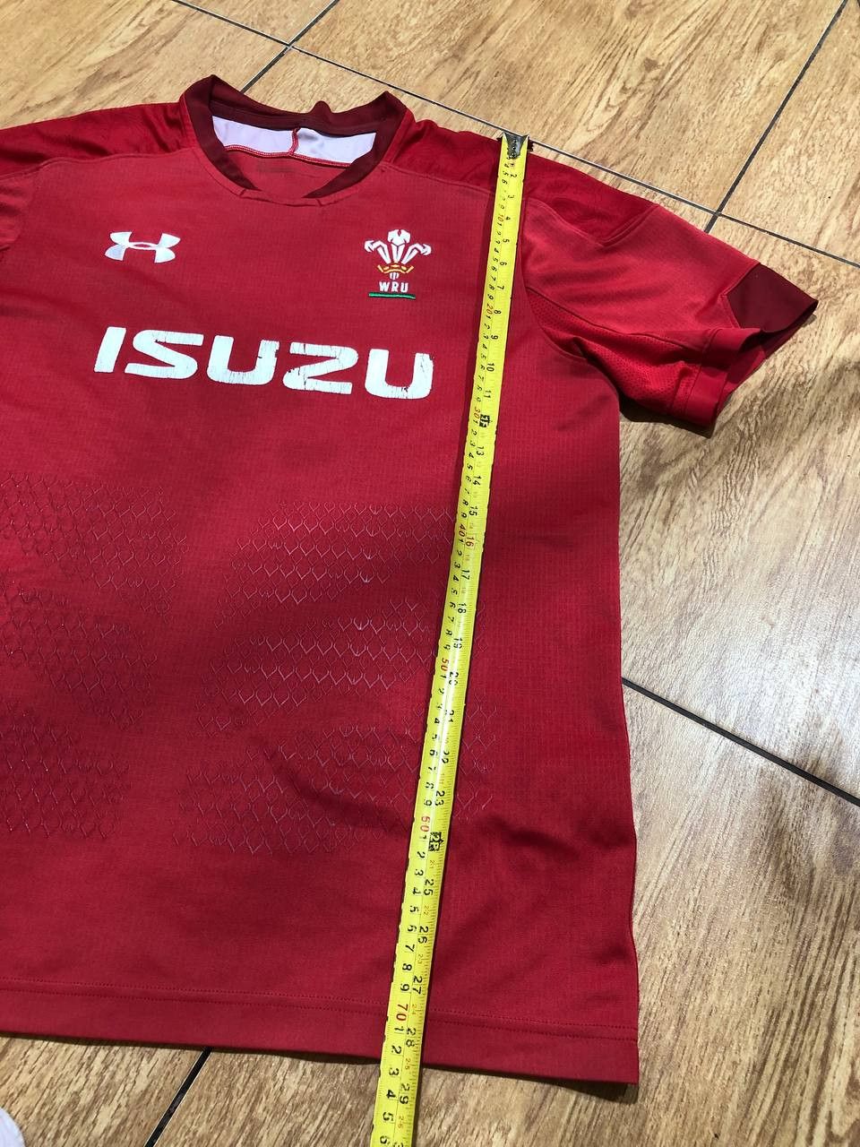 Under Armour Vintage UNDER ARMOUR Wales Home 2019 Shirt Rugby Jersey Size US XL / EU 56 / 4 - 13 Thumbnail