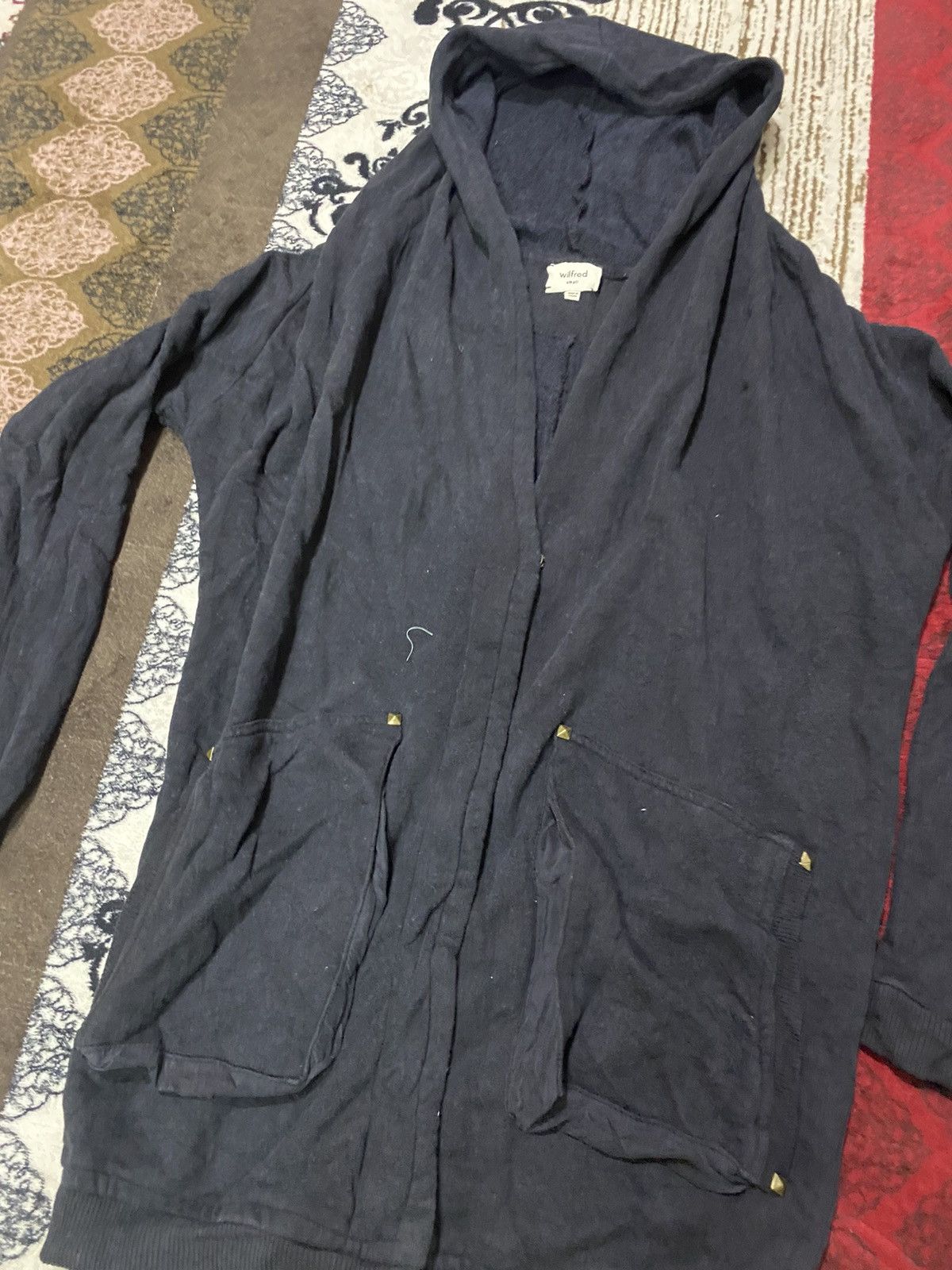 If Six Was Nine × Japanese Brand × Le Grande Bleu (L.G.B.) 🖤BLACFRIDAY🖤Japanese Asymmetrical Ziphoodie Lgb iFsixwasnine Size US S / EU 44-46 / 1 - 6 Thumbnail
