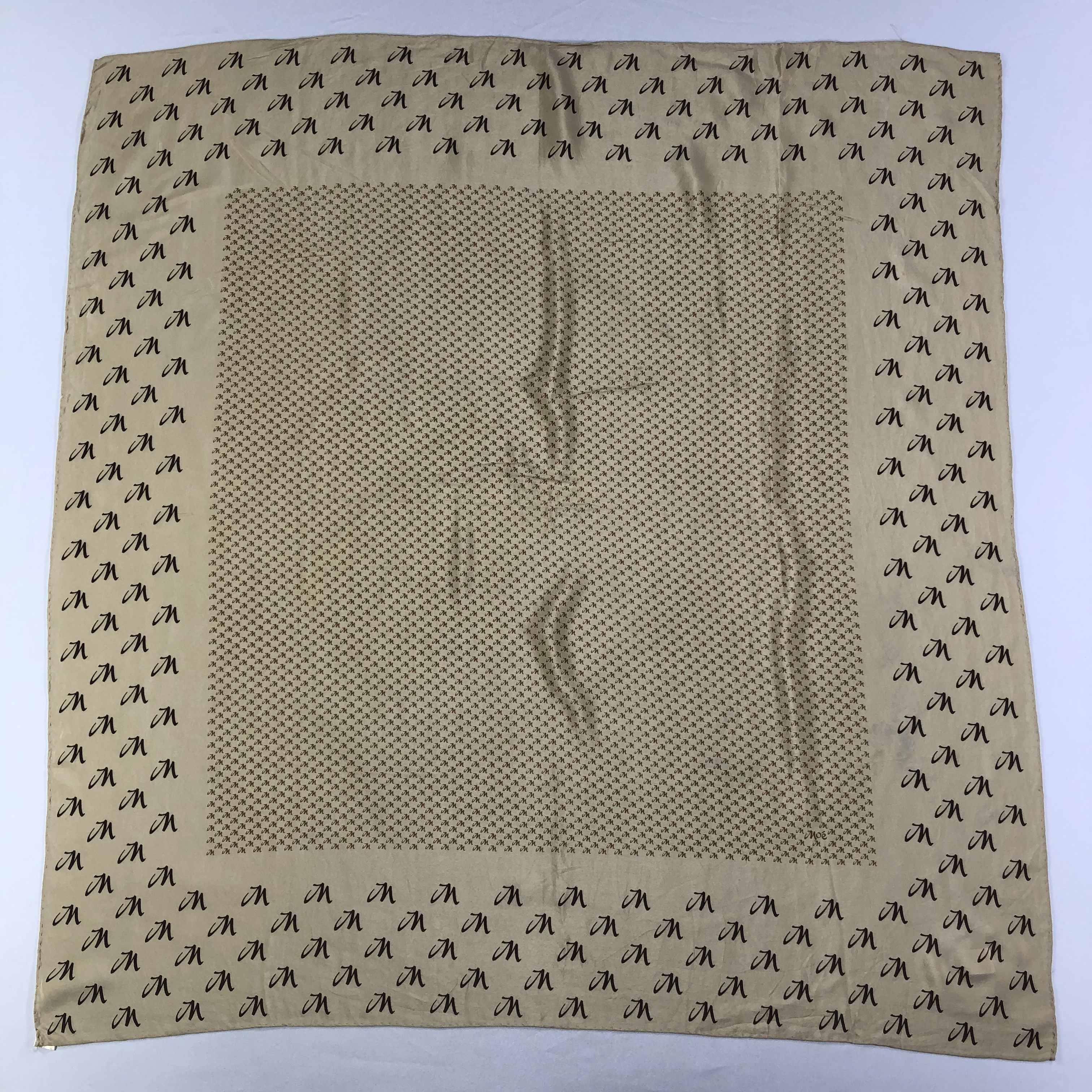 Vintage Vintage Silk Scarf Size ONE SIZE - 2 Thumbnail