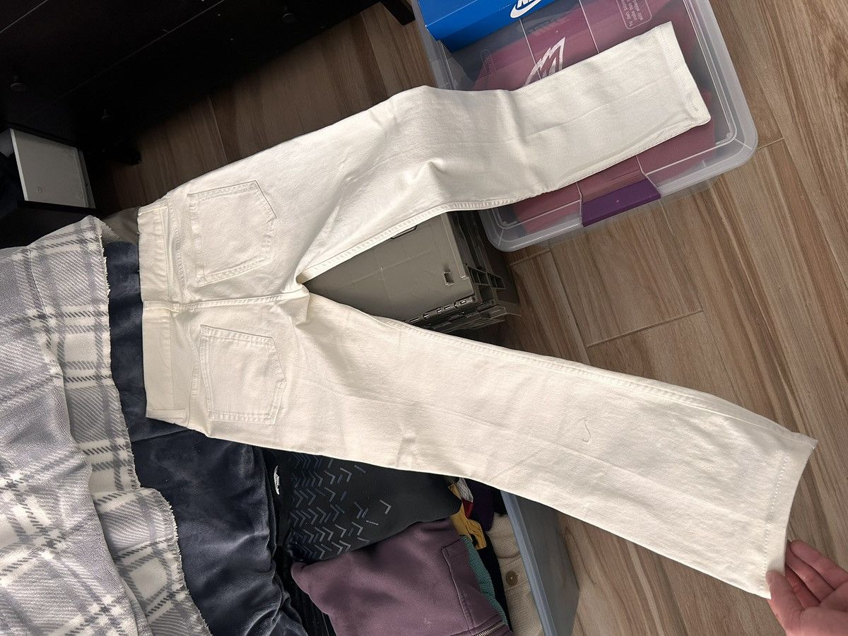 Acne Studios Ace White slim jeans Size US 29 - 4 Thumbnail