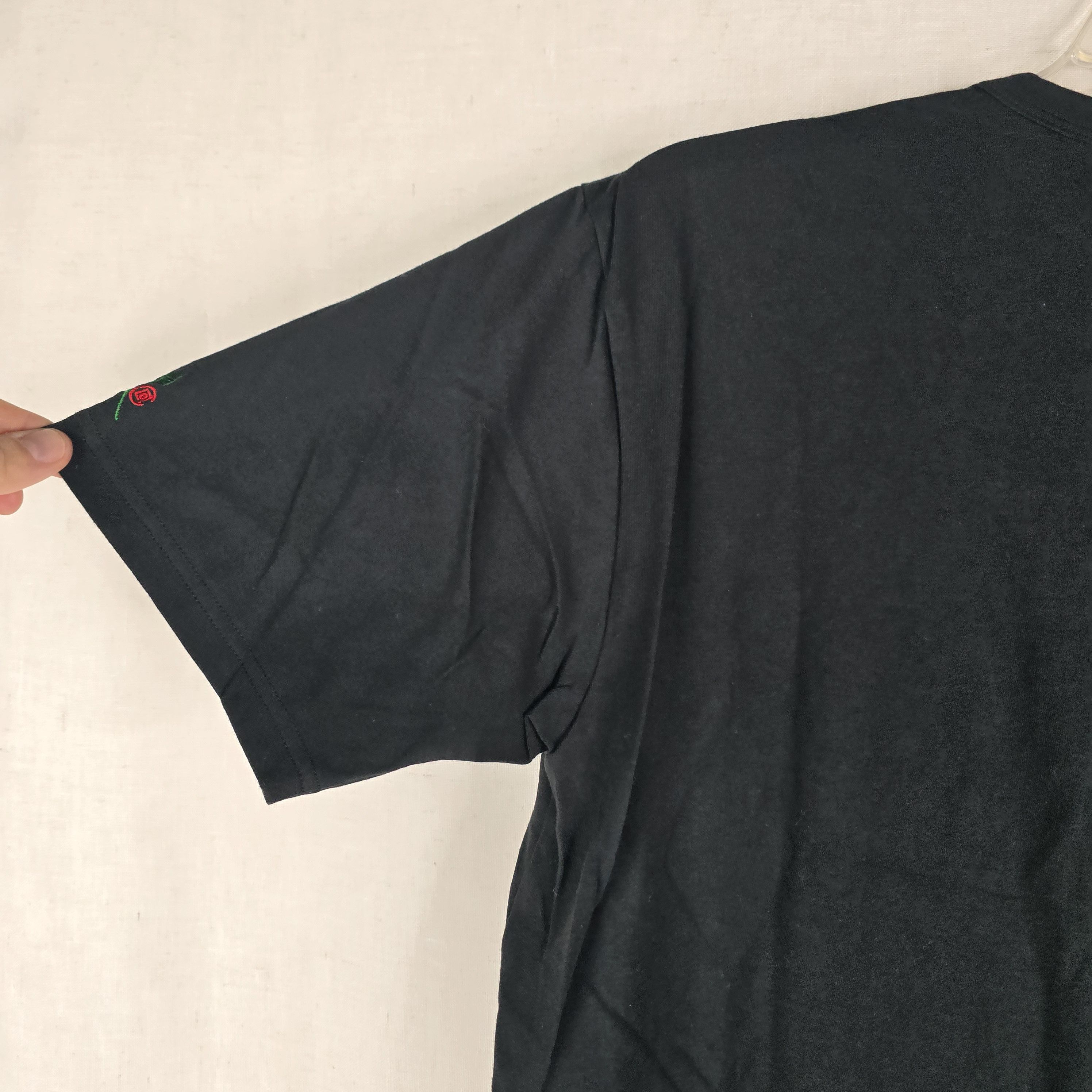 CLOT Clot Mens Medium Japan Made Black Tshirt Pink Striped Trim Size US M / EU 48-50 / 2 - 9 Thumbnail