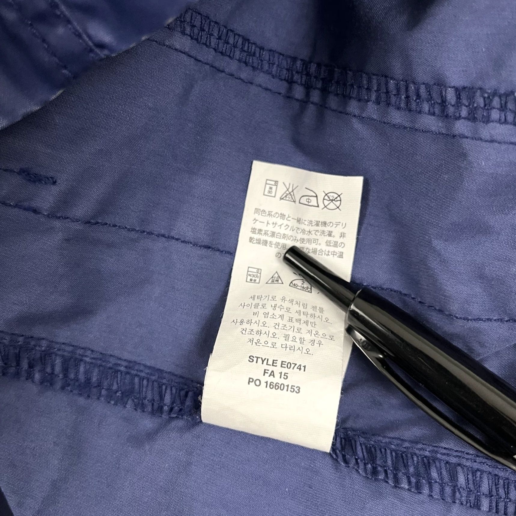J.Crew VINTAGE J. Crew Downtown Jacket Womens M Blue Waxed Field Chore Military Cargo Y2K Size M / US 6-8 / IT 42-44 - 7 Thumbnail
