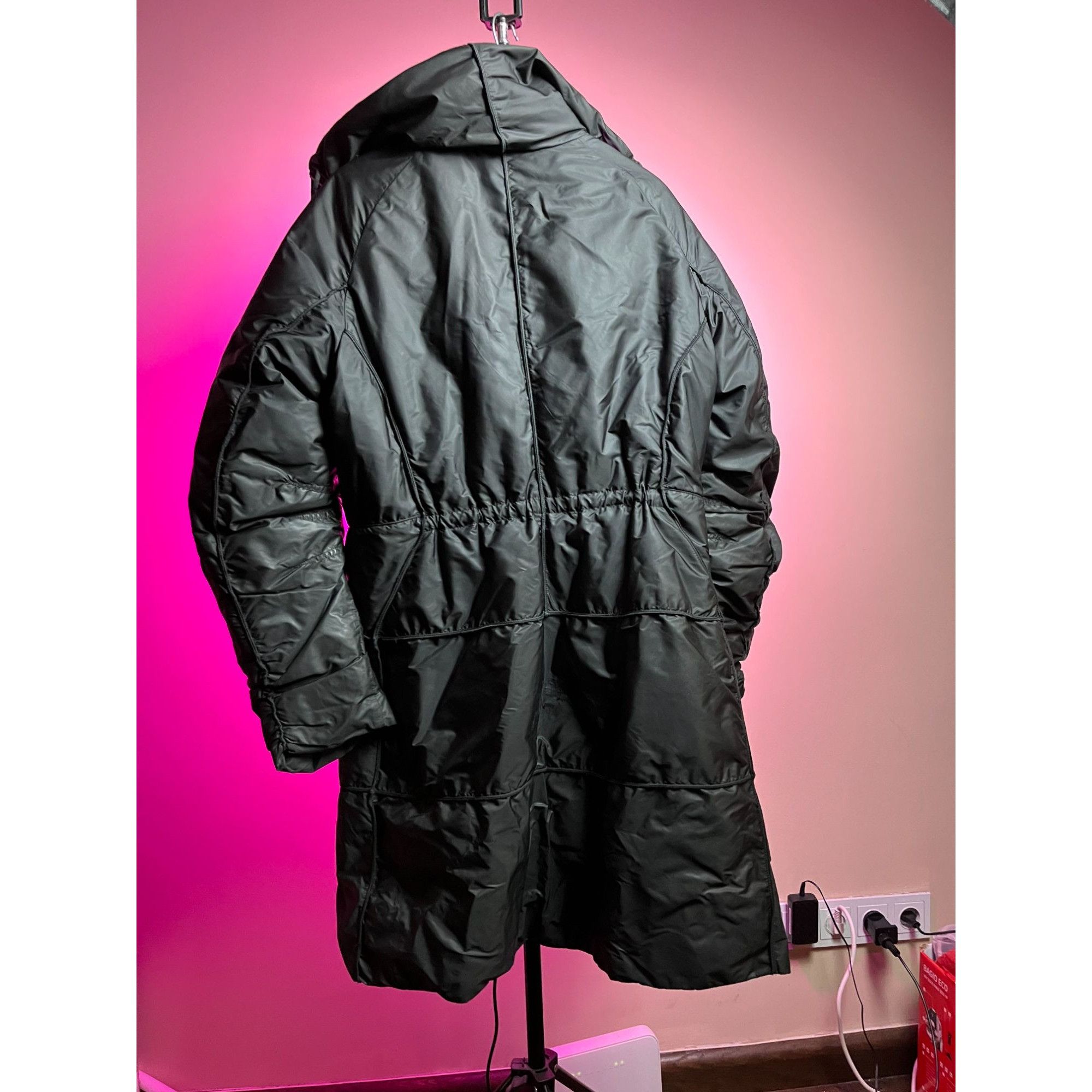Ermanno Scervino Ermanno Scervino Very Rare Designer Puffer Coat Belted Black Size M / US 6-8 / IT 42-44 - 3 Thumbnail