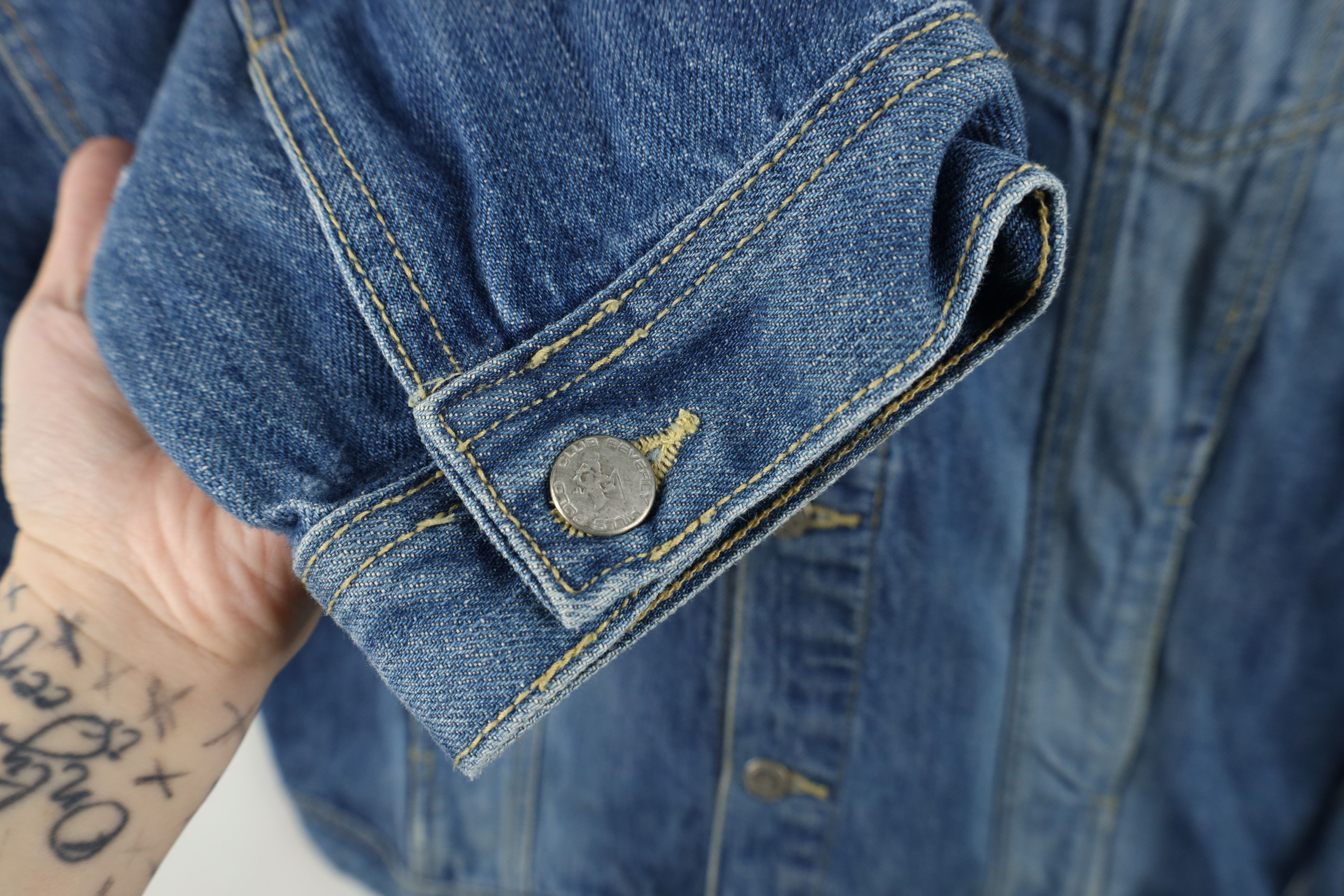 Vintage Vintage 90s Y2K Streetwear Denim Jean Trucker Jacket Blue Size US XL / EU 56 / 4 - 6 Thumbnail