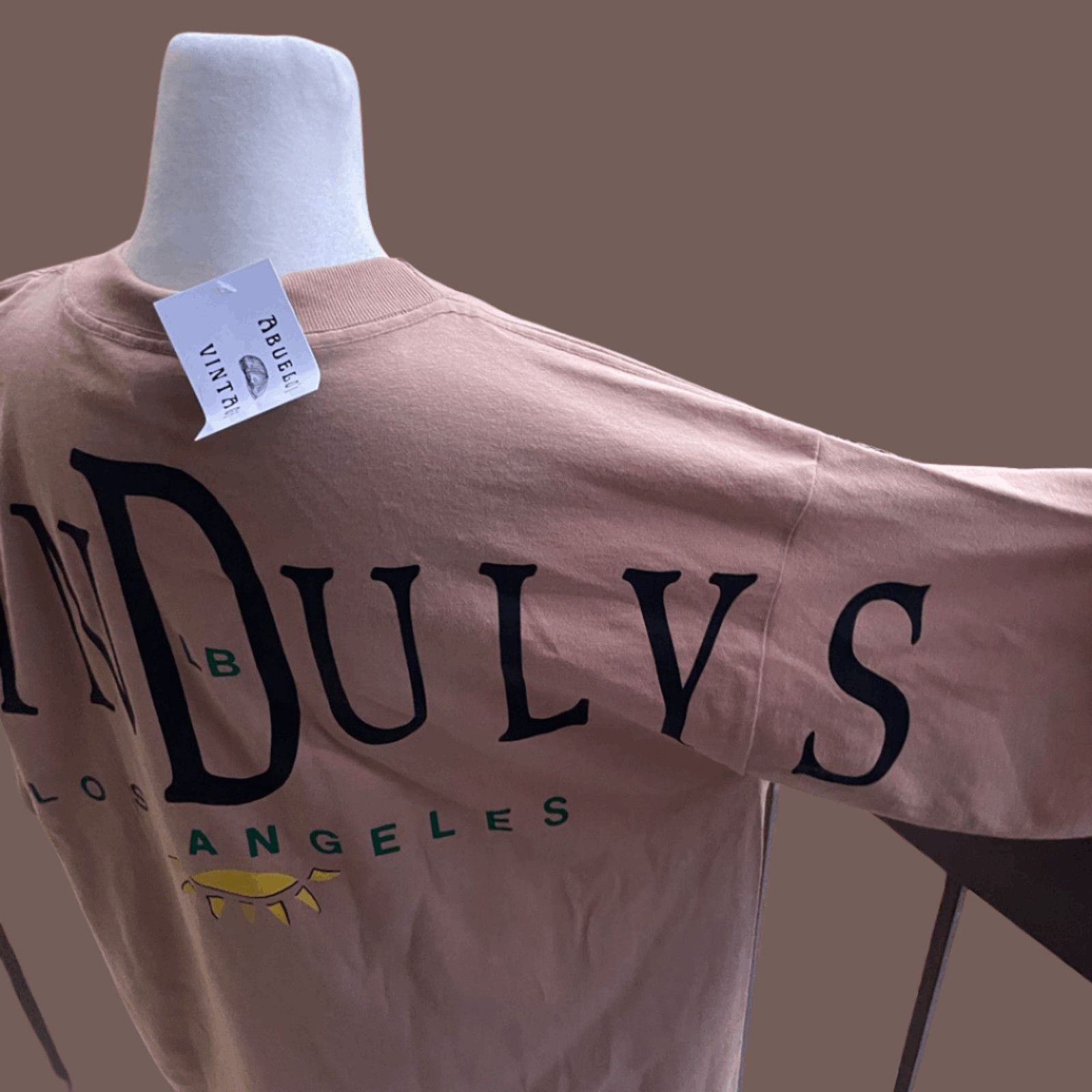 Vintage VTG Graphic Tee Murina Spin Dulys Tan USA | 90s Skatecore XL Size US XL / EU 56 / 4 - 6 Thumbnail