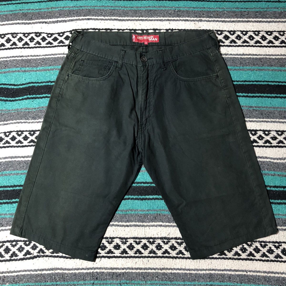 Junya Watanabe 🥬 Junya Watanabe Levis Sun Faded Short Pants Size US 30 / EU 46 - 1 Thumbnail