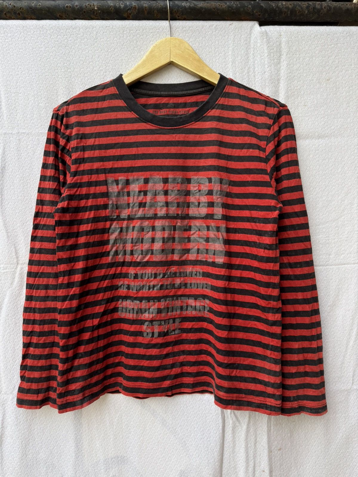 Hysteric Glamour Striped vintage tbj style longsleeve Size US S / EU 44-46 / 1 - 1 Thumbnail