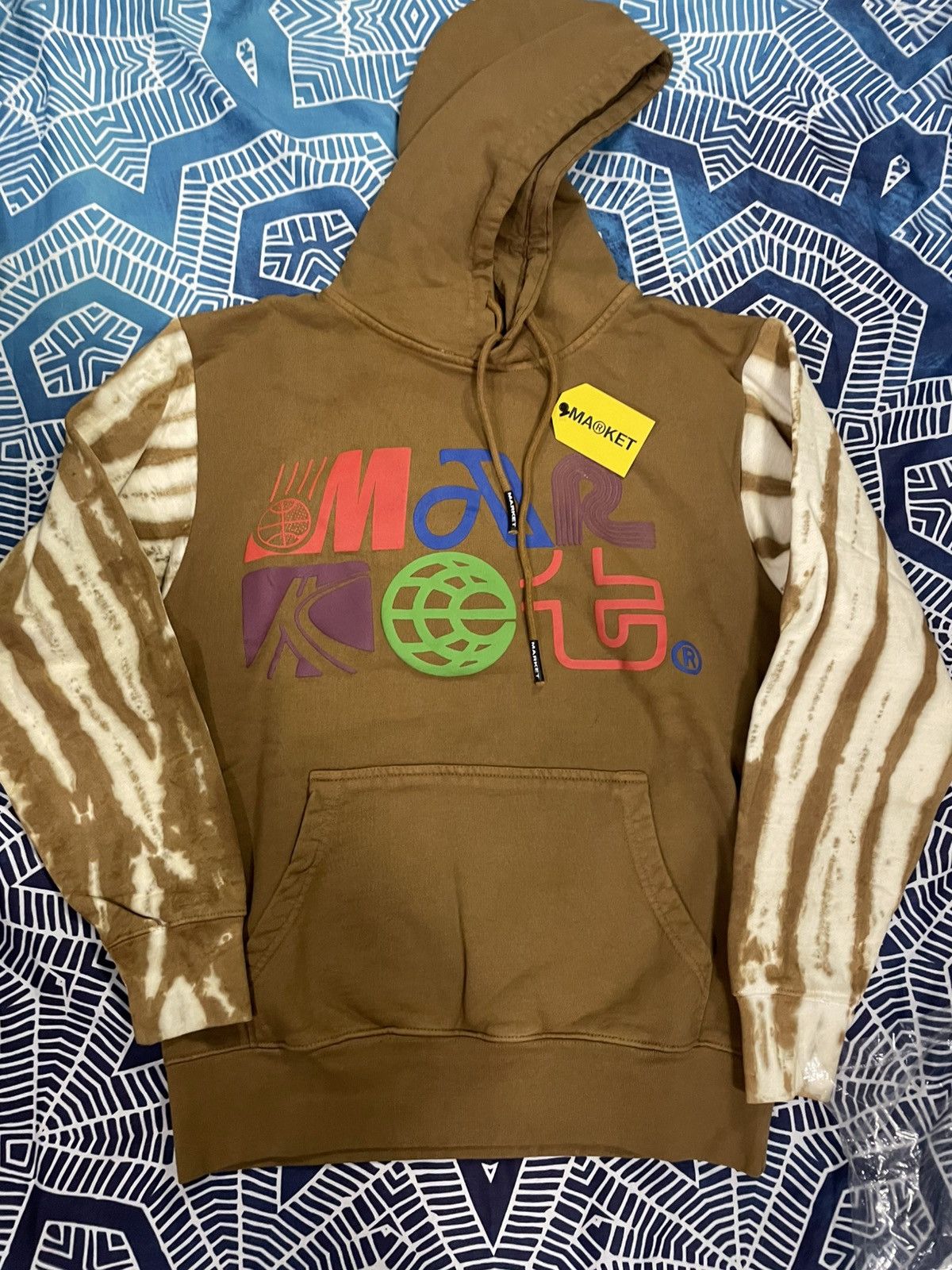 Market Market Air Transit Puff Tie Dye Hoodie Size US S / EU 44-46 / 1 - 3 Thumbnail