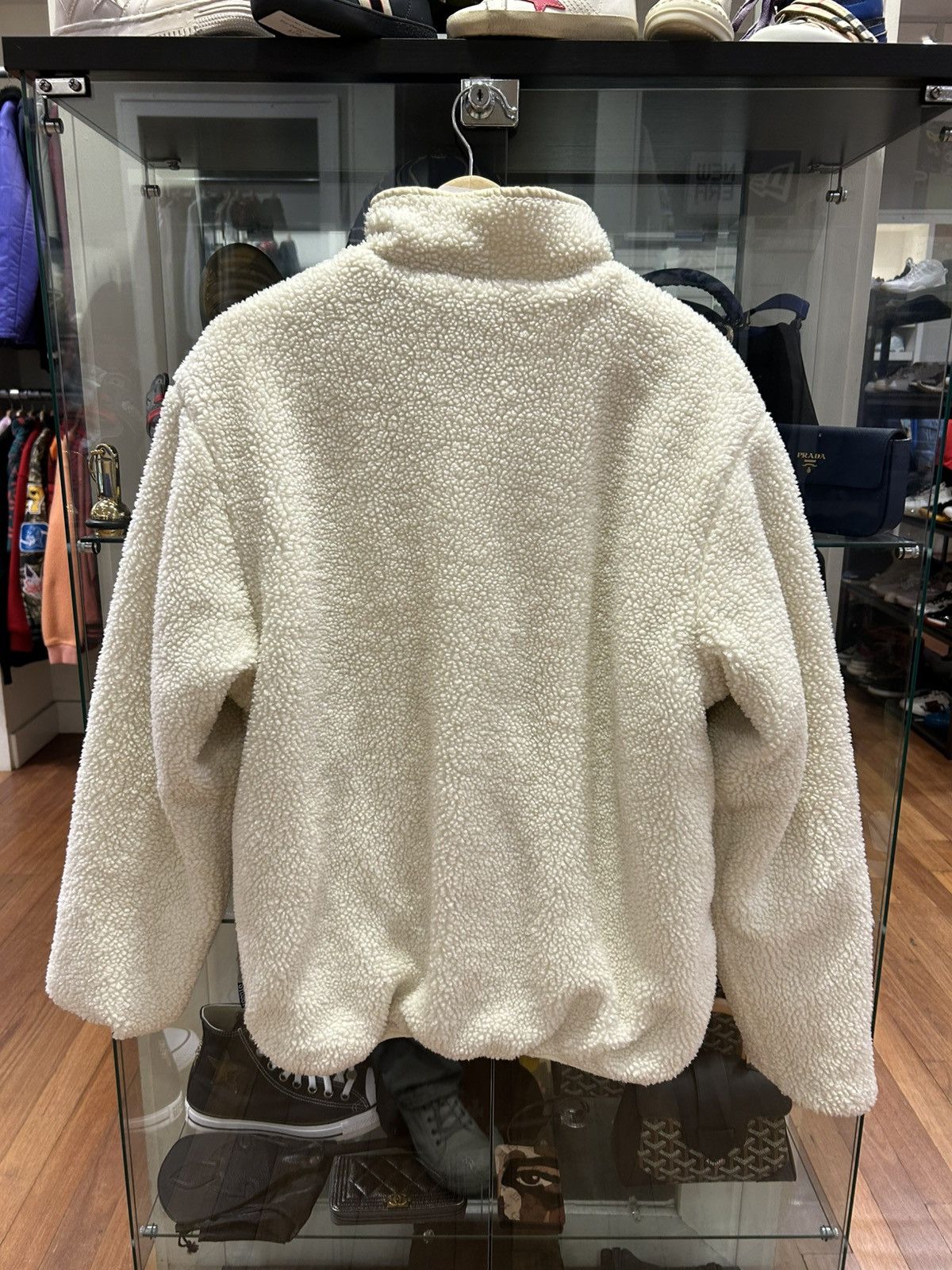 Stussy Stussy Monogram Logo Reversible Sherpa Jacket Size US M / EU 48-50 / 2 - 4 Thumbnail