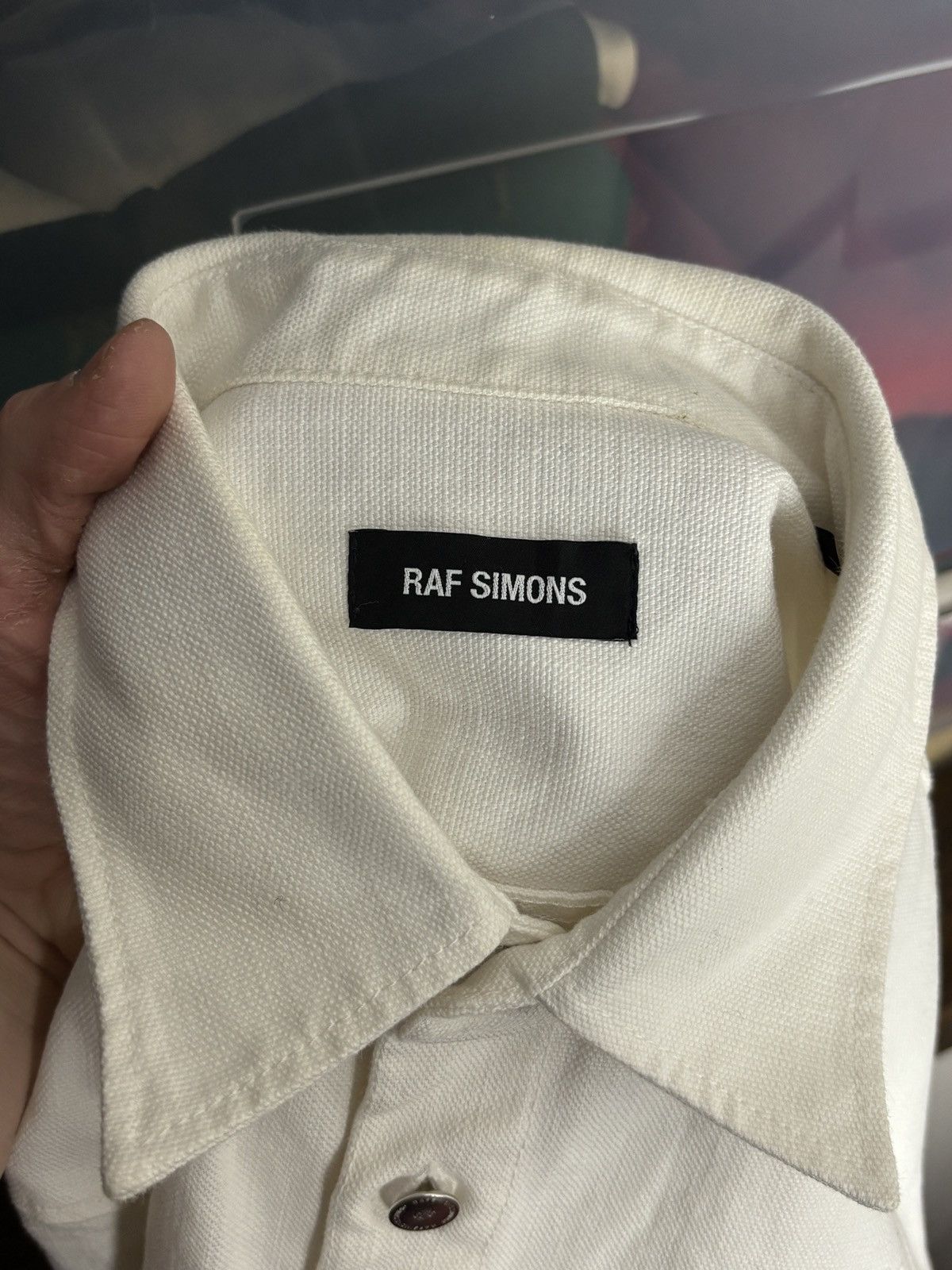 Raf Simons Raf Simons Patch & Tape Over Shirt Size US S / EU 44-46 / 1 - 9 Thumbnail