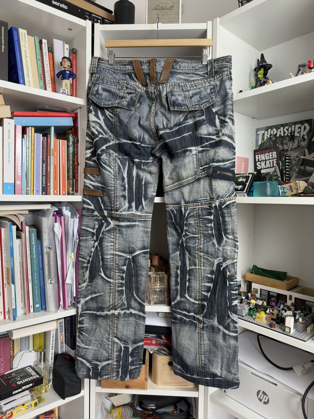 Japanese Brand Vintage y2k avantgarde style washed denim pants 34 kapital Size US 34 / EU 50 - 2 Thumbnail