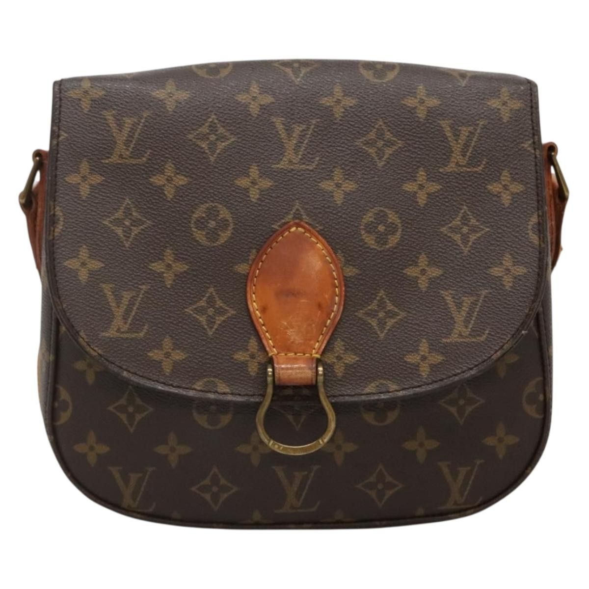 Louis Vuitton LOUIS VUITTON Monogram Saint Cloud GM Shoulder Bag M51242 Size ONE SIZE - 13 Thumbnail