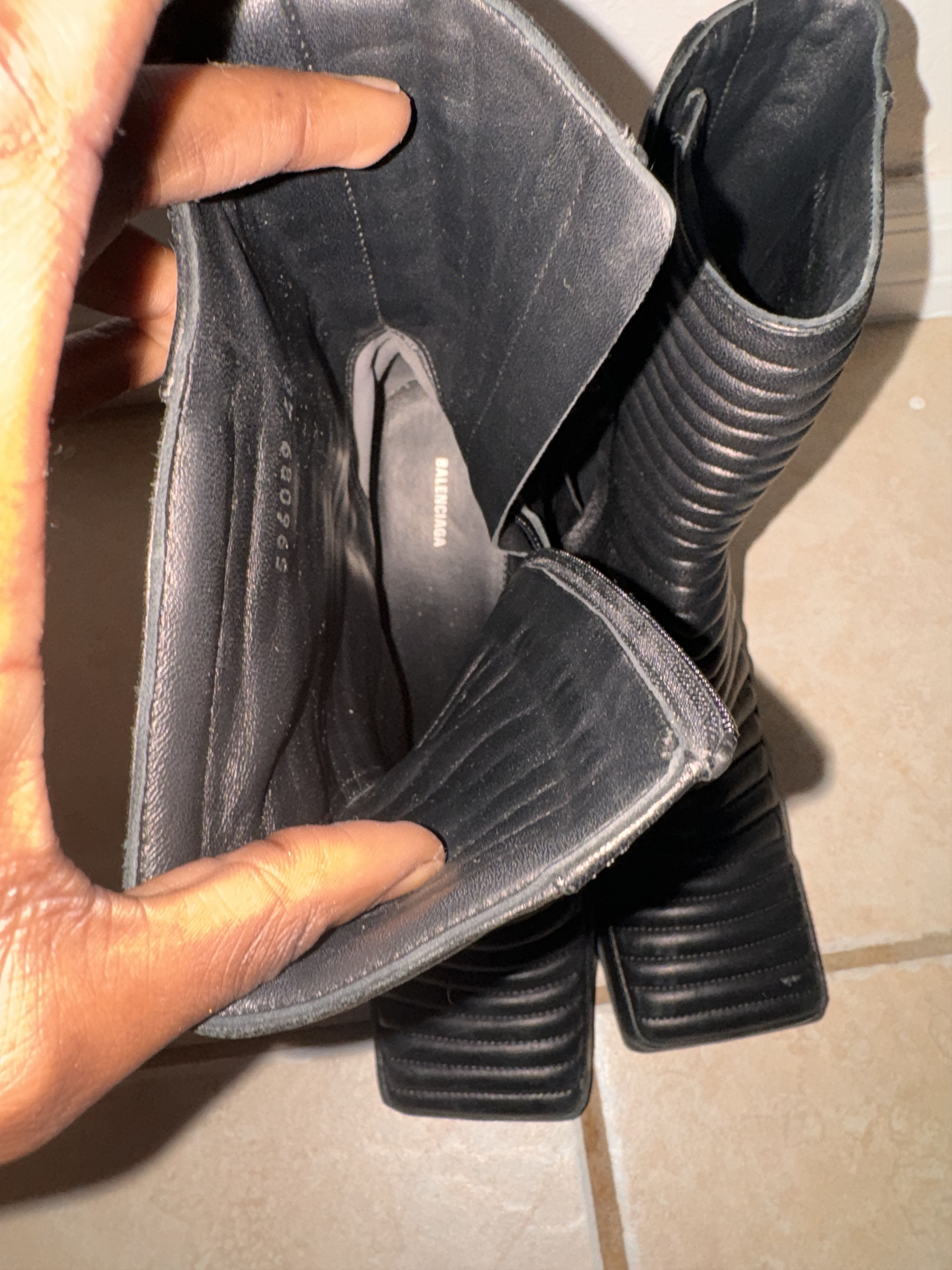 Balenciaga Balenciaga Biker Booties Size US 10 / IT 40 - 2 Thumbnail