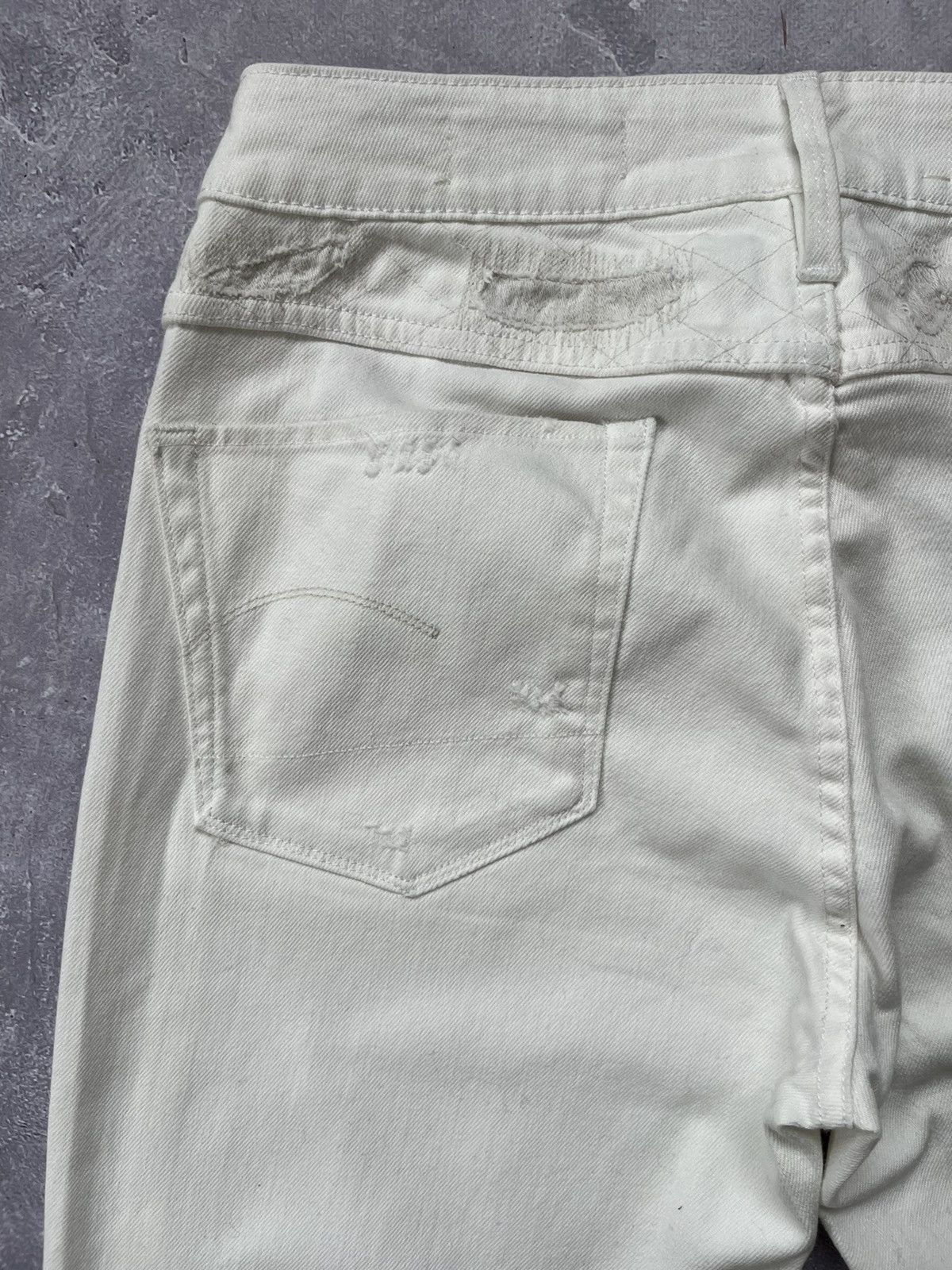 G-Star G-star Raw 3301 MR MID Skinny Wmn Distressed Denim Pants Size 31" - 13 Thumbnail