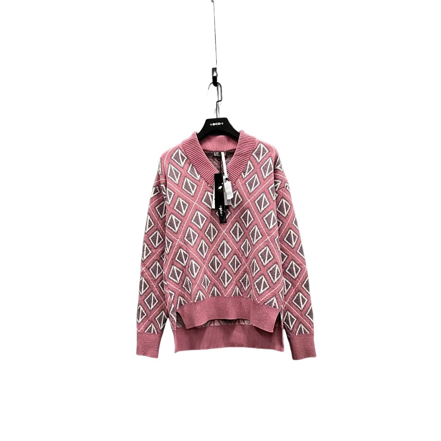 Dior Dior Pink CD Diamond Sweater Size S Size US S / EU 44-46 / 1 - 1 Thumbnail