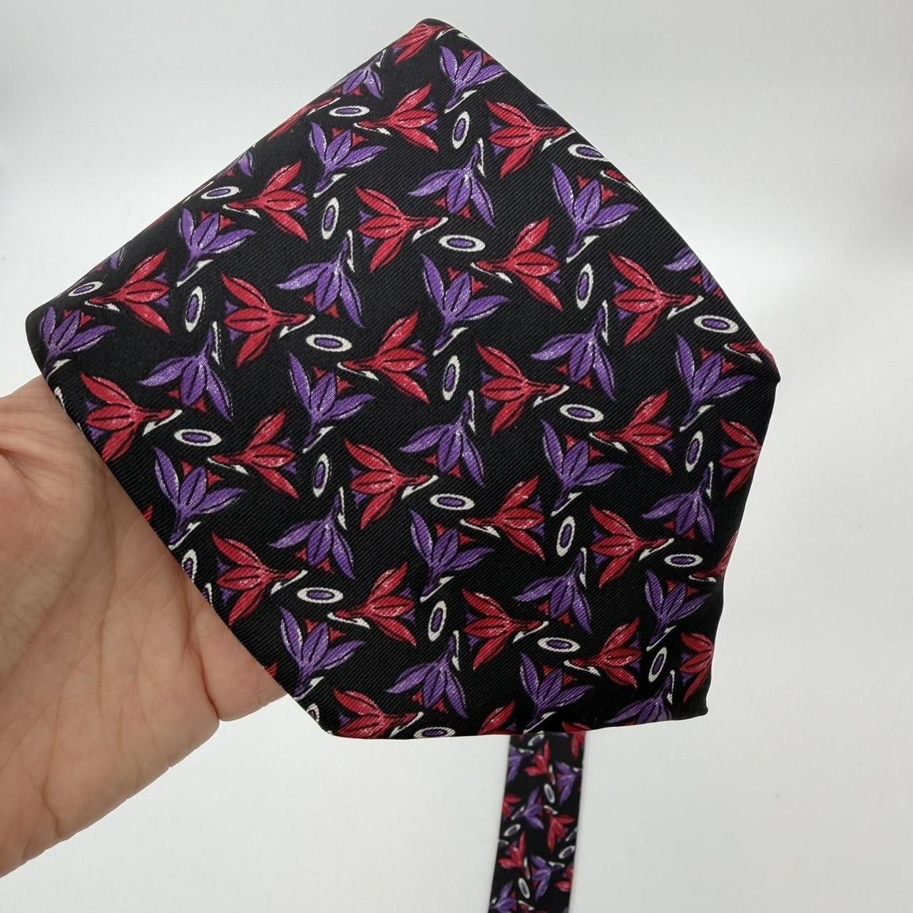 Dior Christian Dior Silk Necktie Blue 922 A Size ONE SIZE - 3 Thumbnail