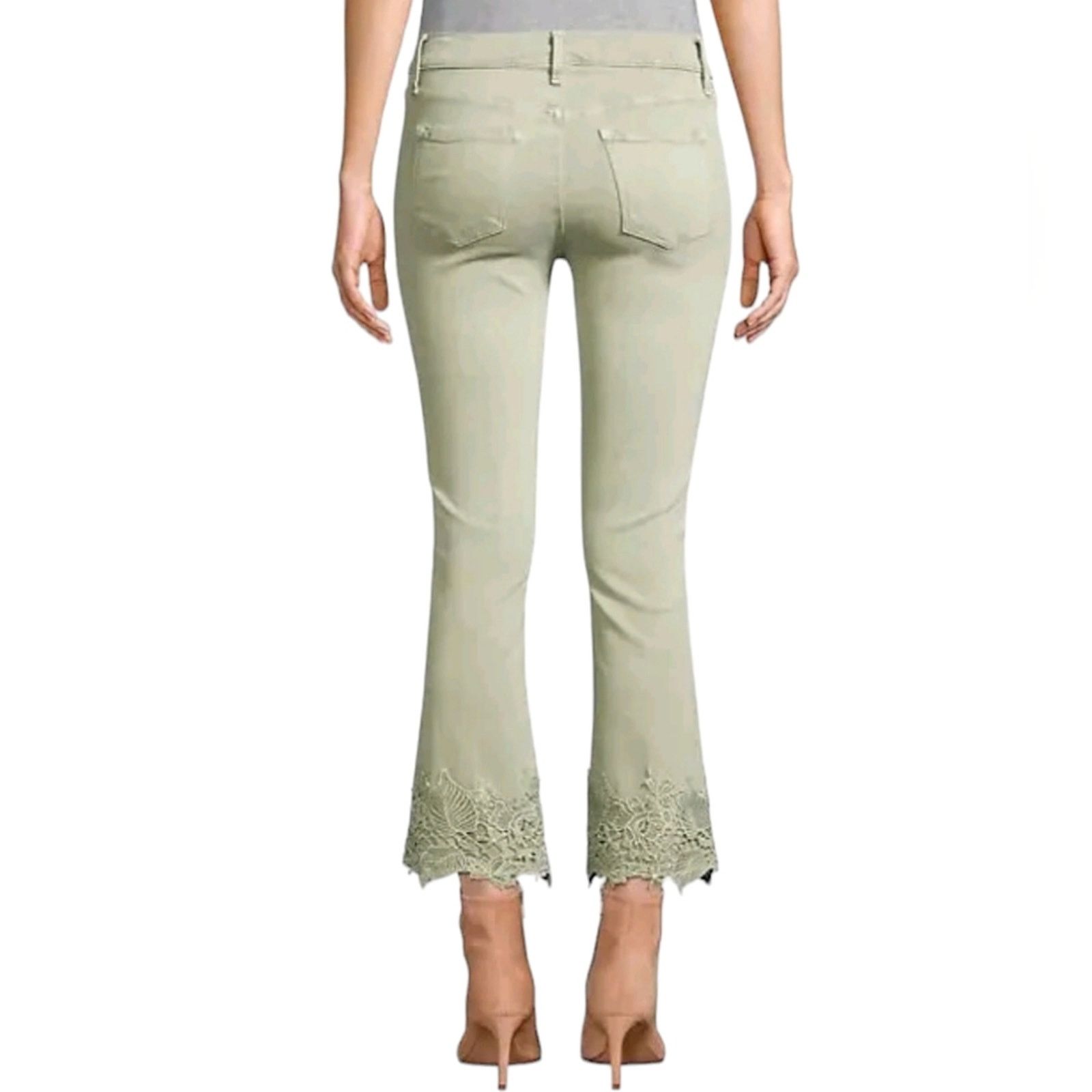J Brand J Brand Selena Crop Bootcut Jeans in Faded Gibson 31 Size 31" - 4 Thumbnail