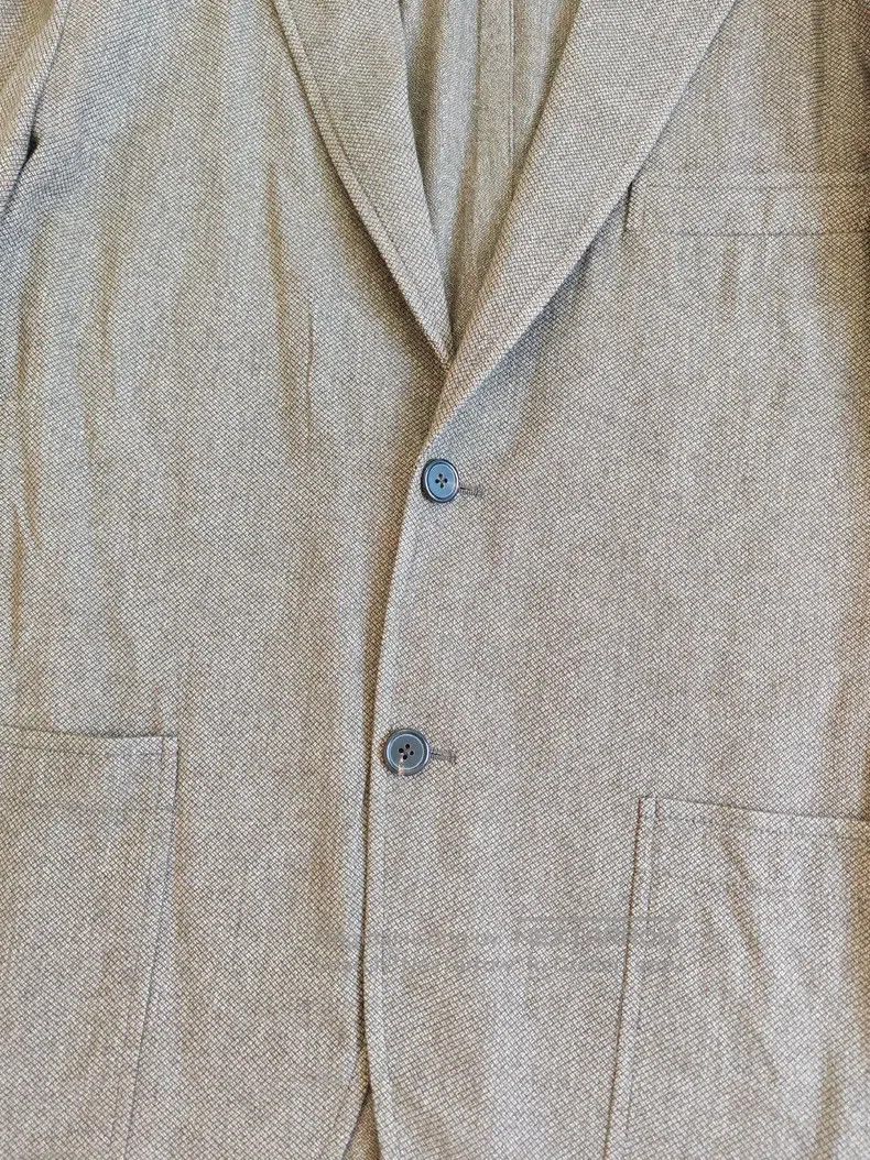 Hermes Hermes Cashmere suit jacket, unstructured casual suit, 49% Size US L / EU 52-54 / 3 - 6 Thumbnail