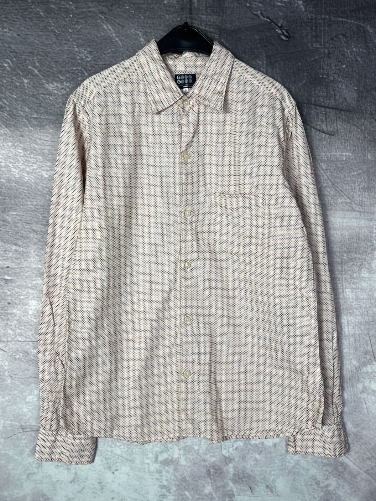 Japan Brand Takeo Kikuchi Button Up Longsleeve Shirt