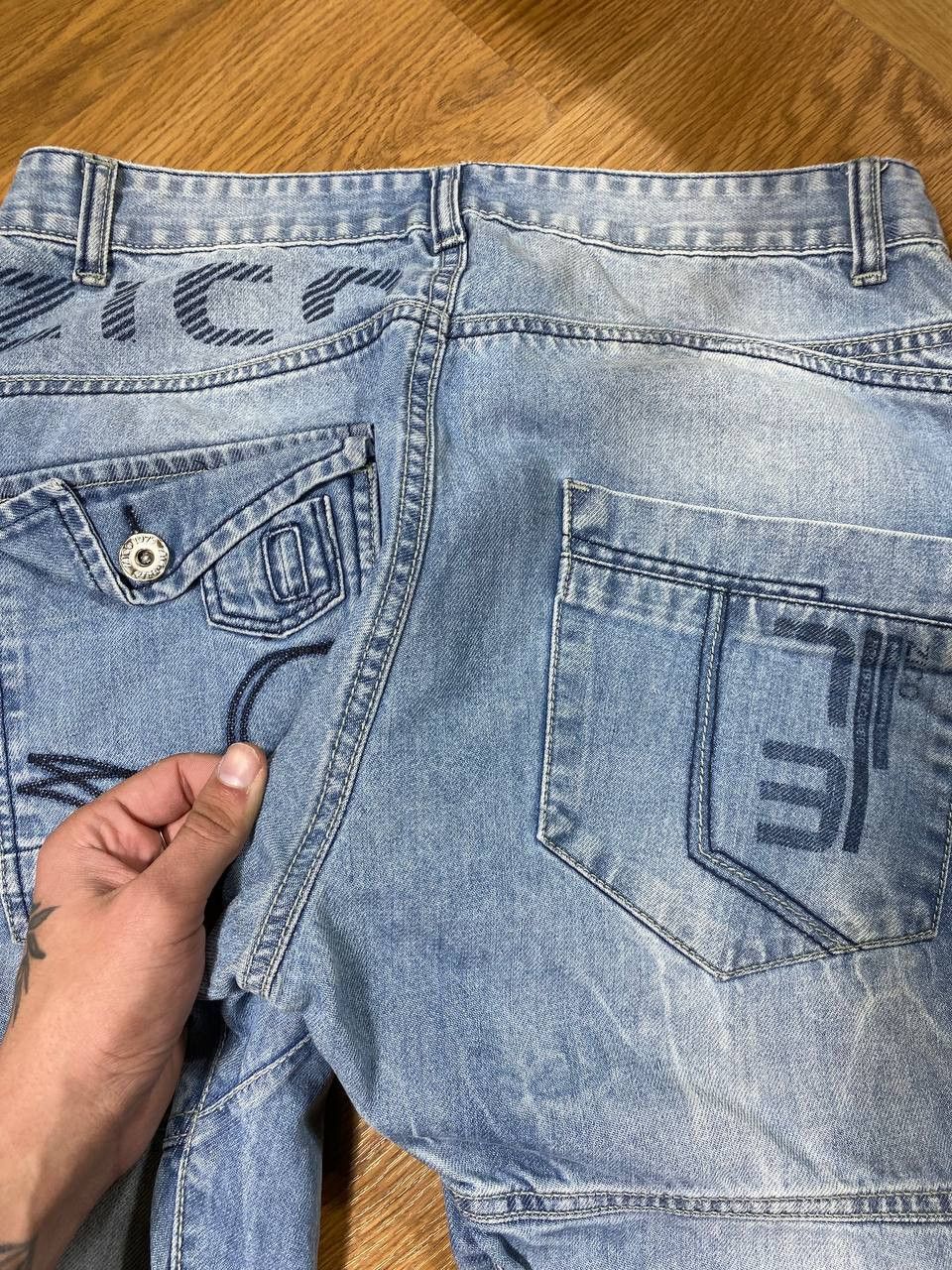 Japanese Brand Japanese Style Multipocket Bondage Distressed Washed Jeans Size US 34 / EU 50 - 6 Thumbnail