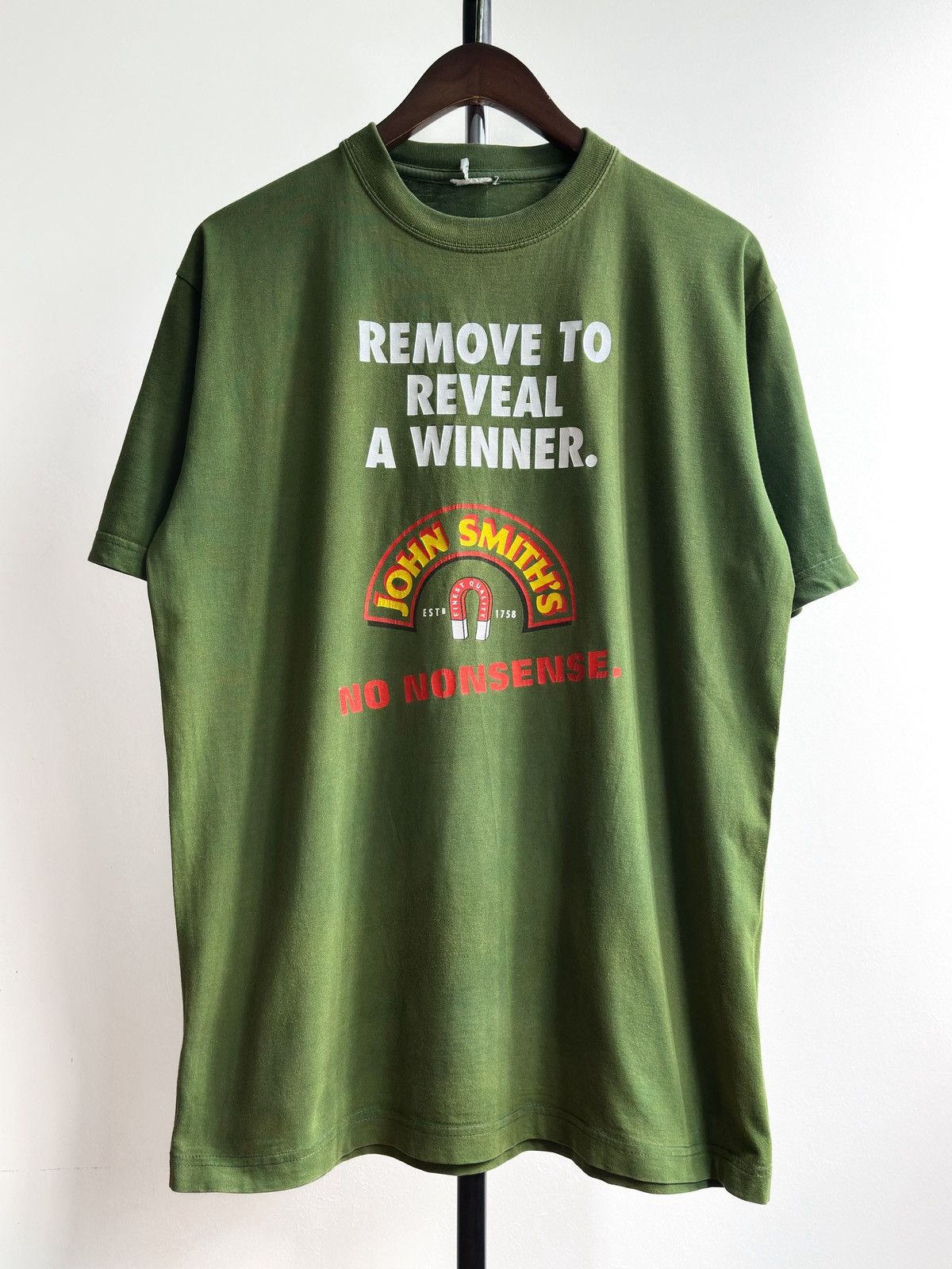 Vintage Vintage 90s John Smith’s Beer Promo Tee Size US L / EU 52-54 / 3 - 1 Thumbnail