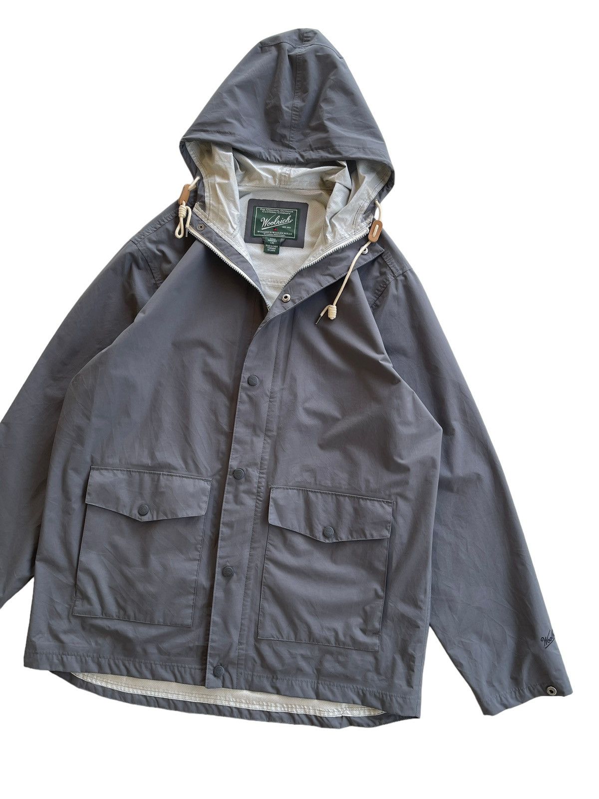 Woolrich Woolen Mills Woolrich WaterProof Hoodie Jacket Size US L / EU 52-54 / 3 - 6 Thumbnail