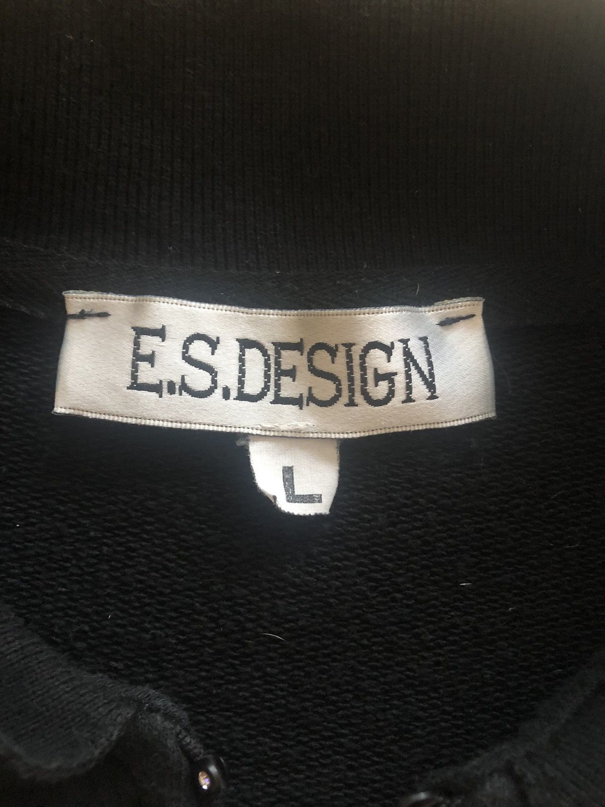 Swarovski × Vintage SWAROVSKI E.S. DESIGN RARE VINTAGE ZIP SWEATSHIRT Size US L / EU 52-54 / 3 - 3 Thumbnail