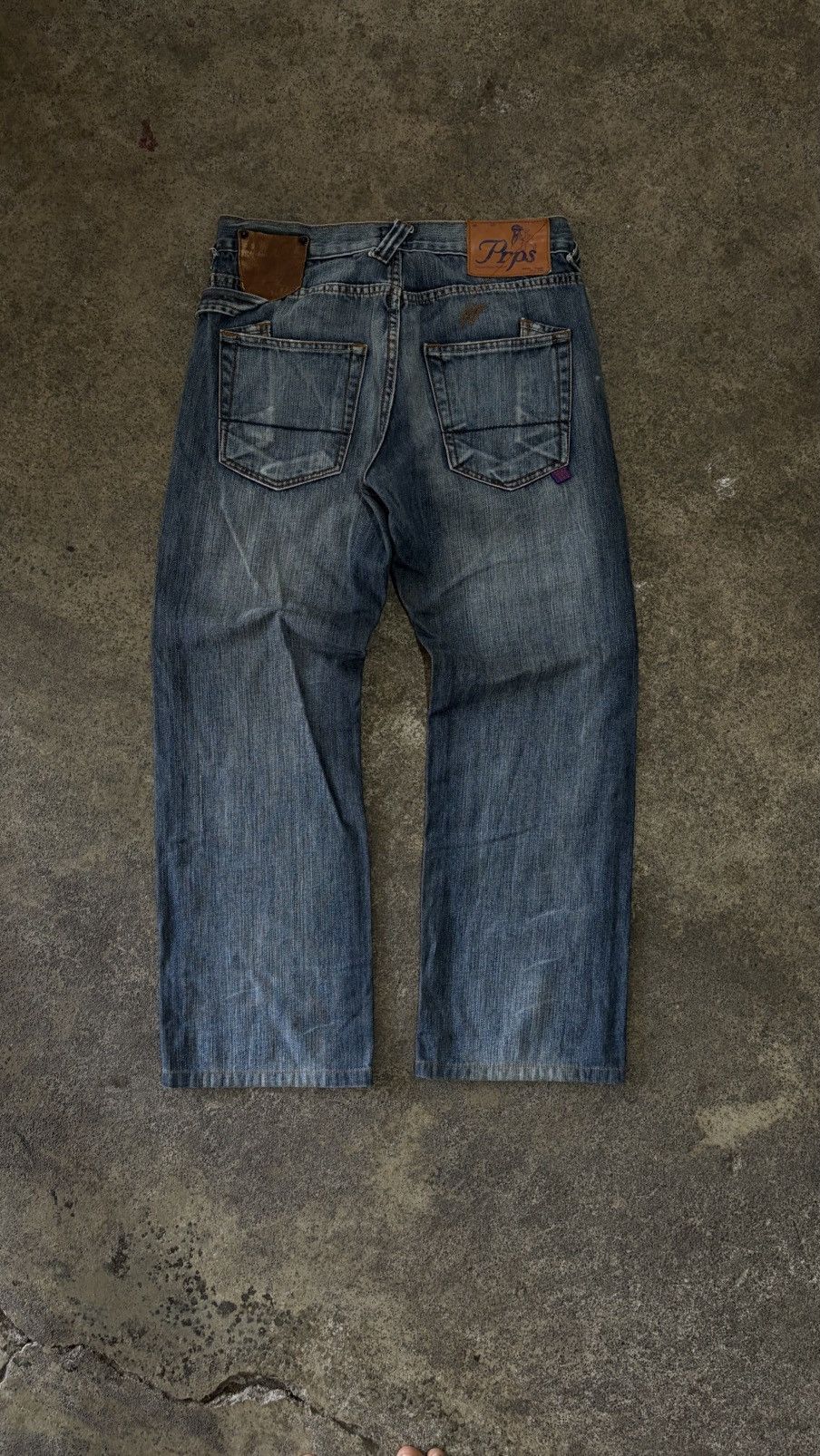 Japanese Brand PRPS Jeans Cropped Pants Faded LGB Style Size US 32 / EU 48 - 6 Thumbnail