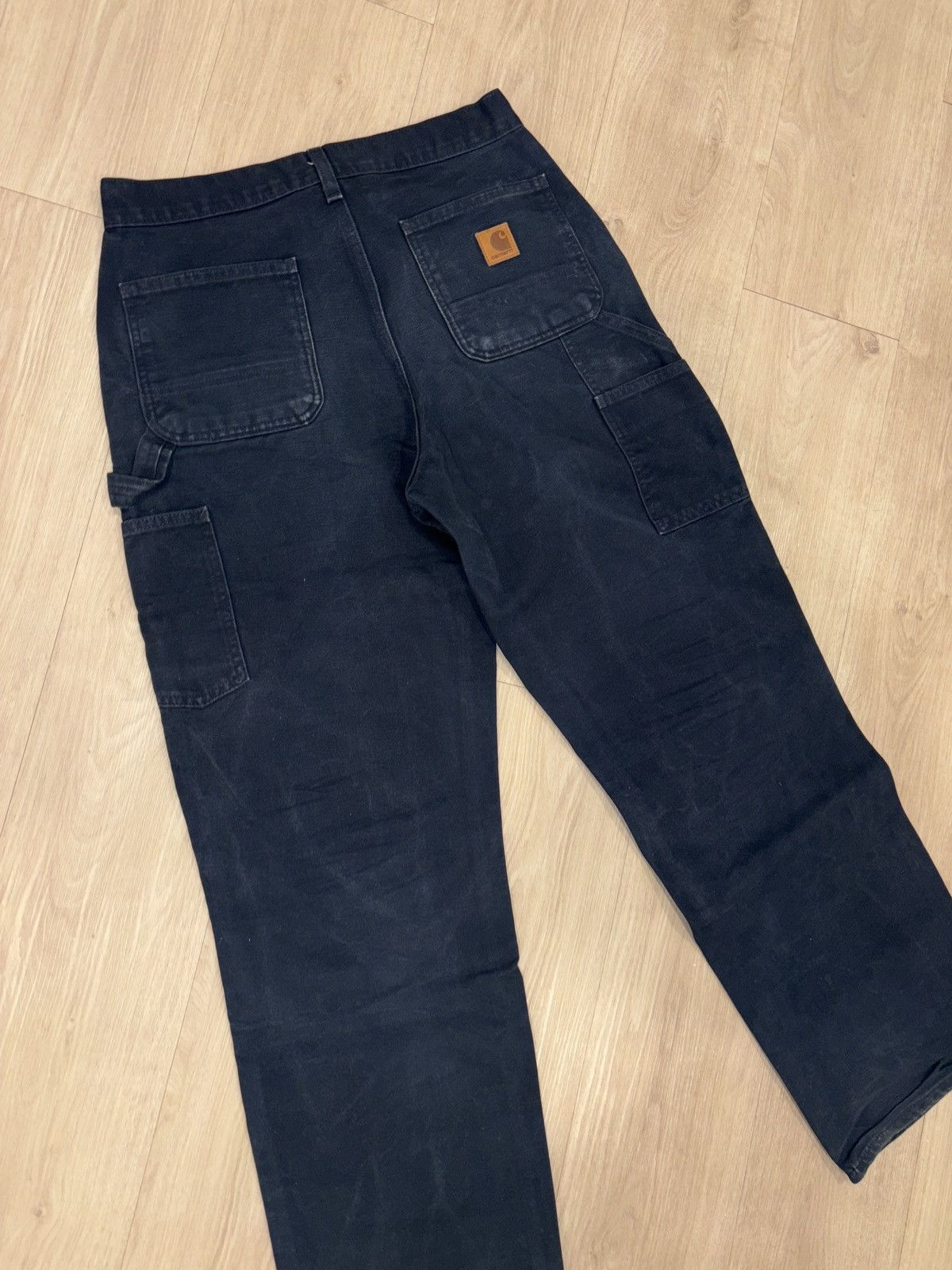 Carhartt Carhartt Navy pants workwear Size US 30 / EU 46 - 4 Thumbnail