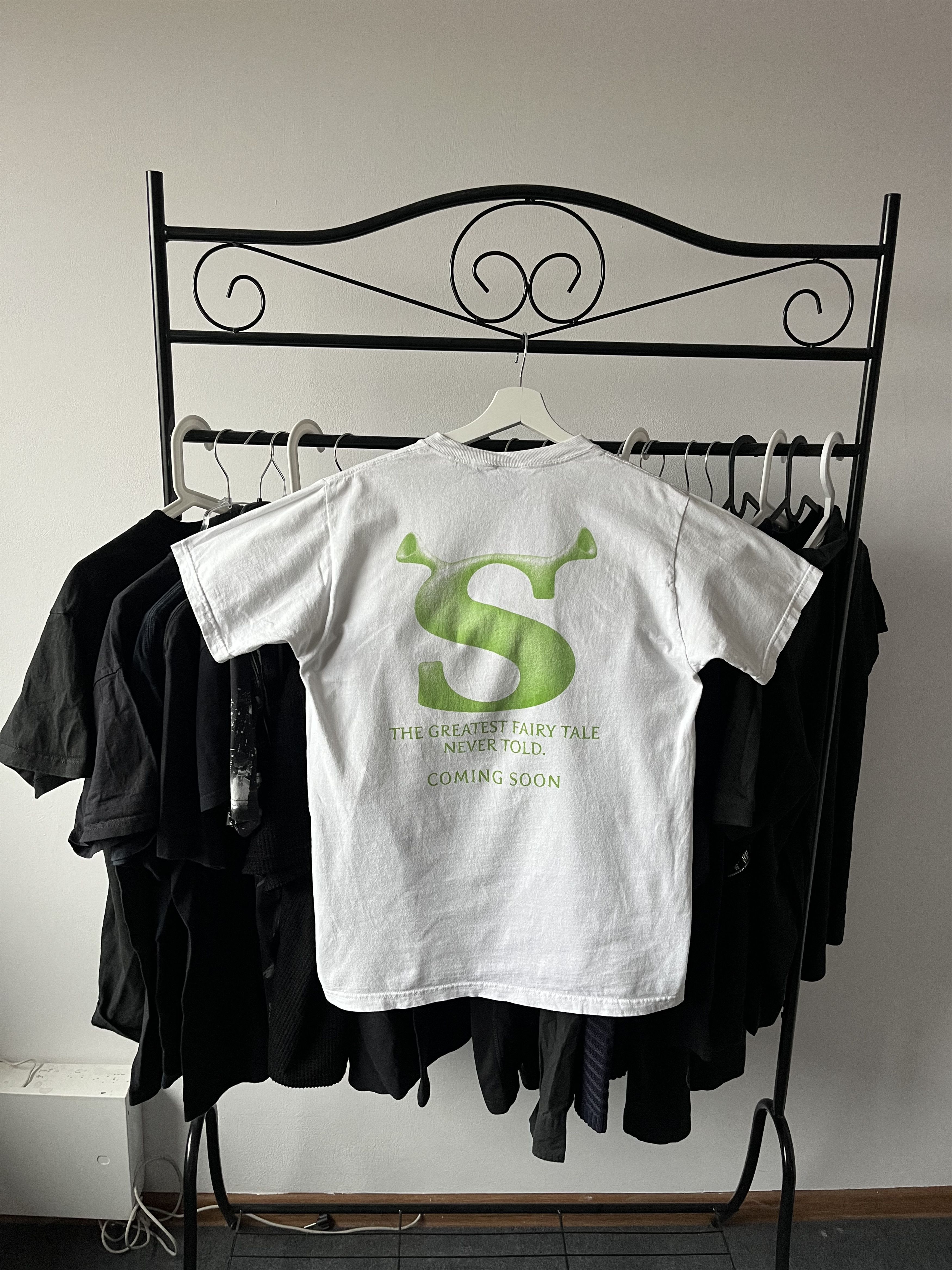 Vintage Vintage 2001 Shrek Promo Movie tee very rare Cartoon y2k og Size US M / EU 48-50 / 2 - 1 Thumbnail