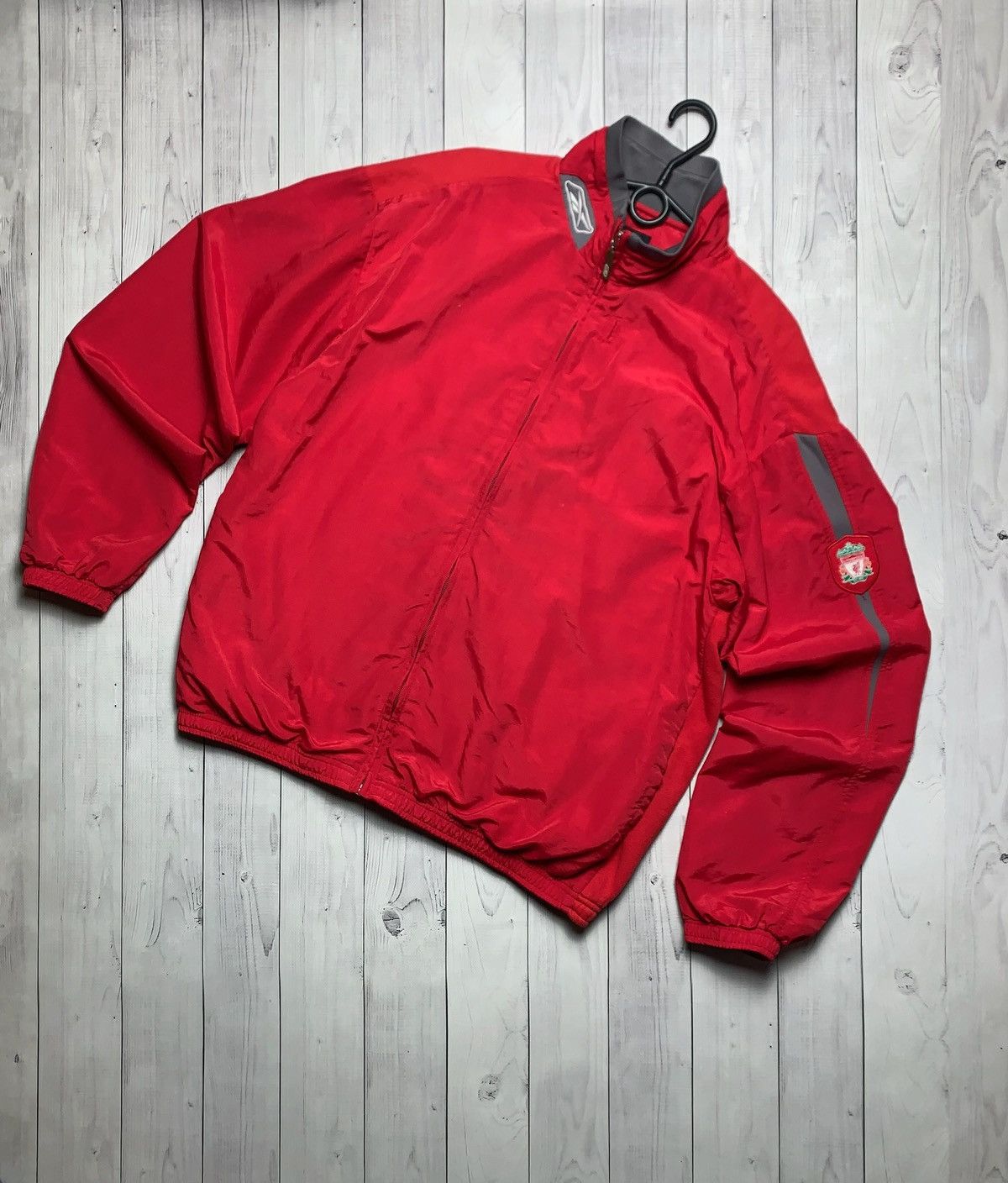 Vintage Liverpool Reebok soccer jacket size L