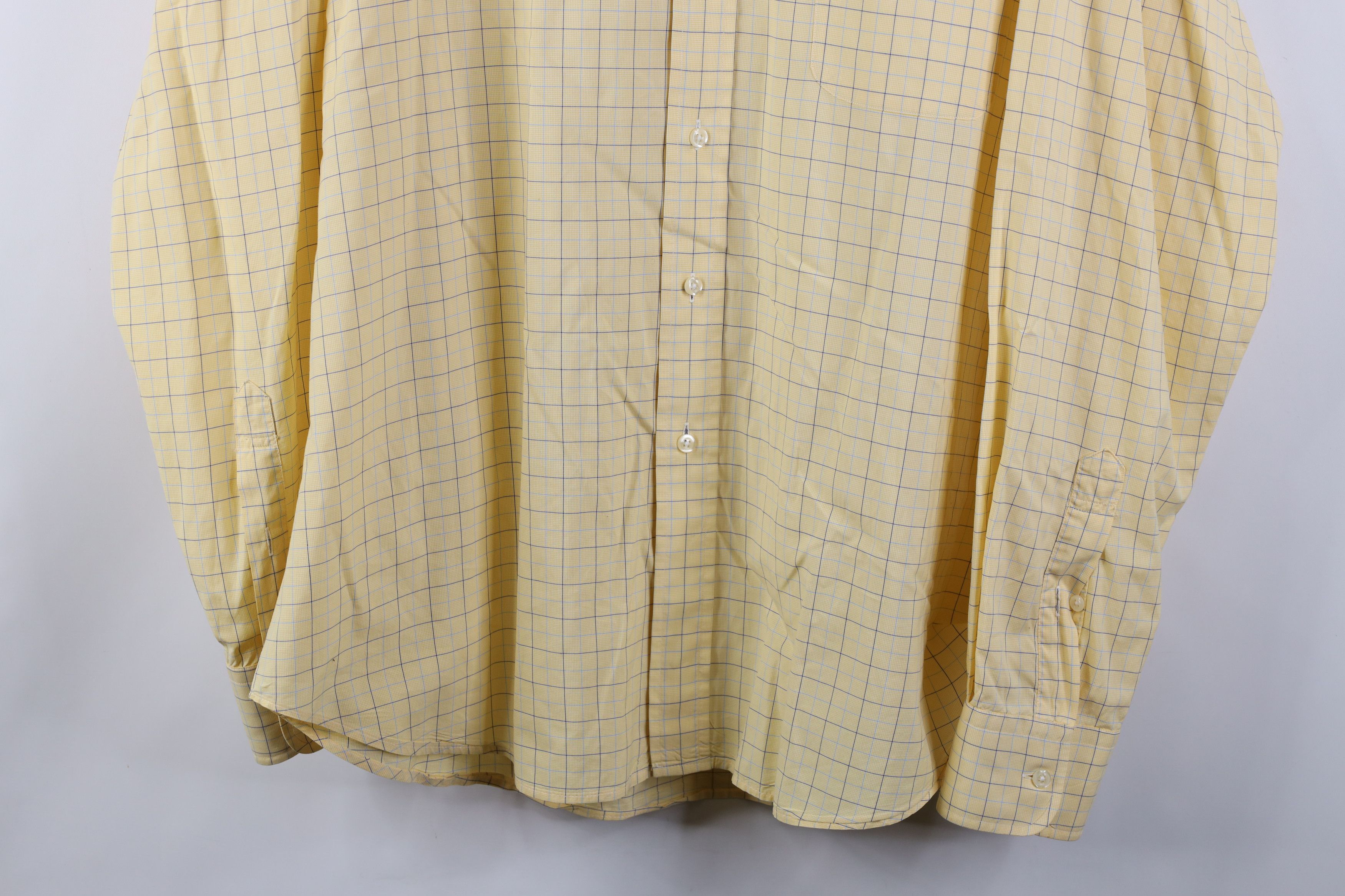 Paul Stuart Vintage Paul Stuart Button Shirt Yellow Plaid Cotton USA Size US M / EU 48-50 / 2 - 3 Thumbnail