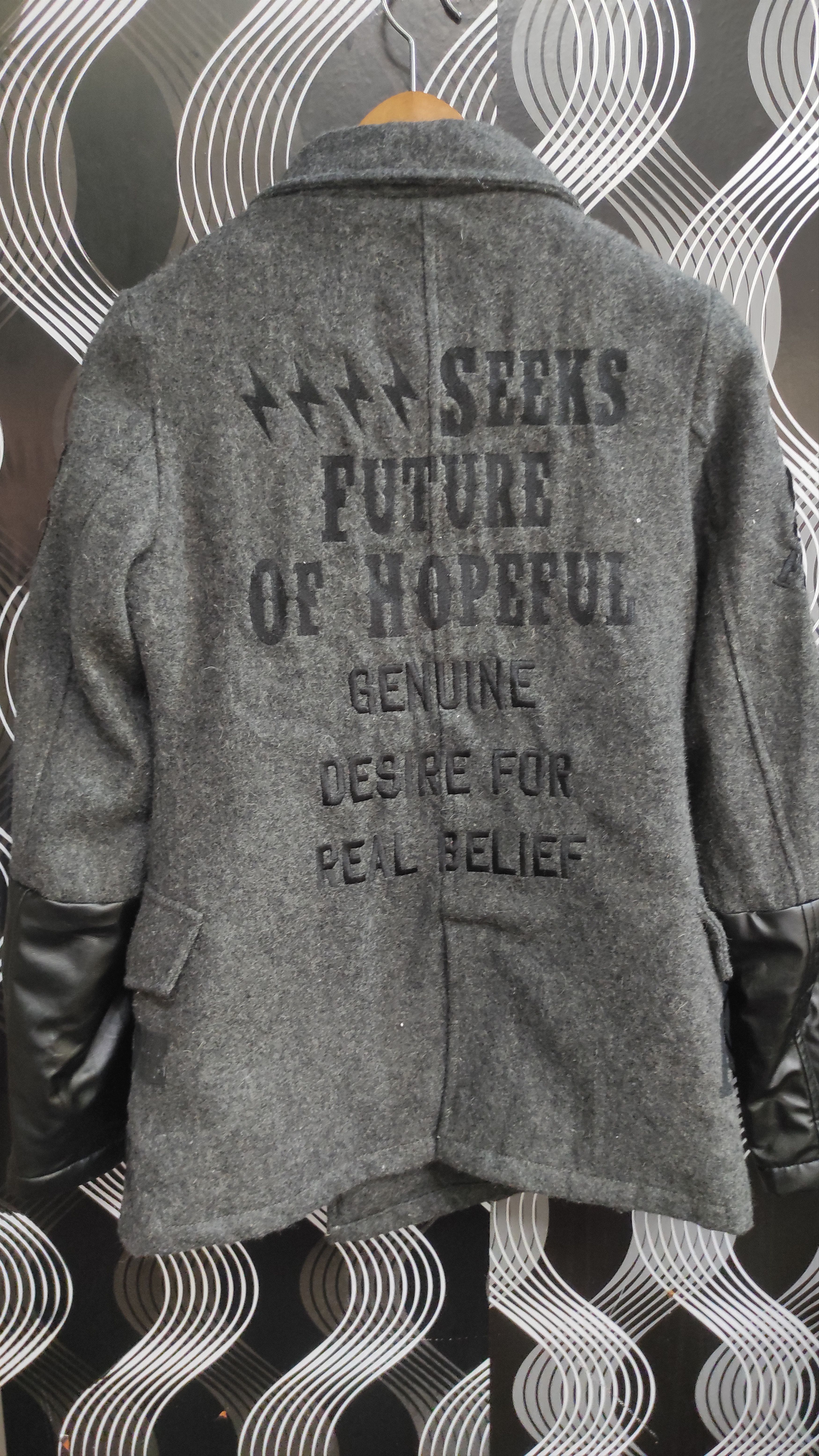 Japanese Brand × Vintage Japan punk rabel motorcycle jacket Size US M / EU 48-50 / 2 - 2 Thumbnail