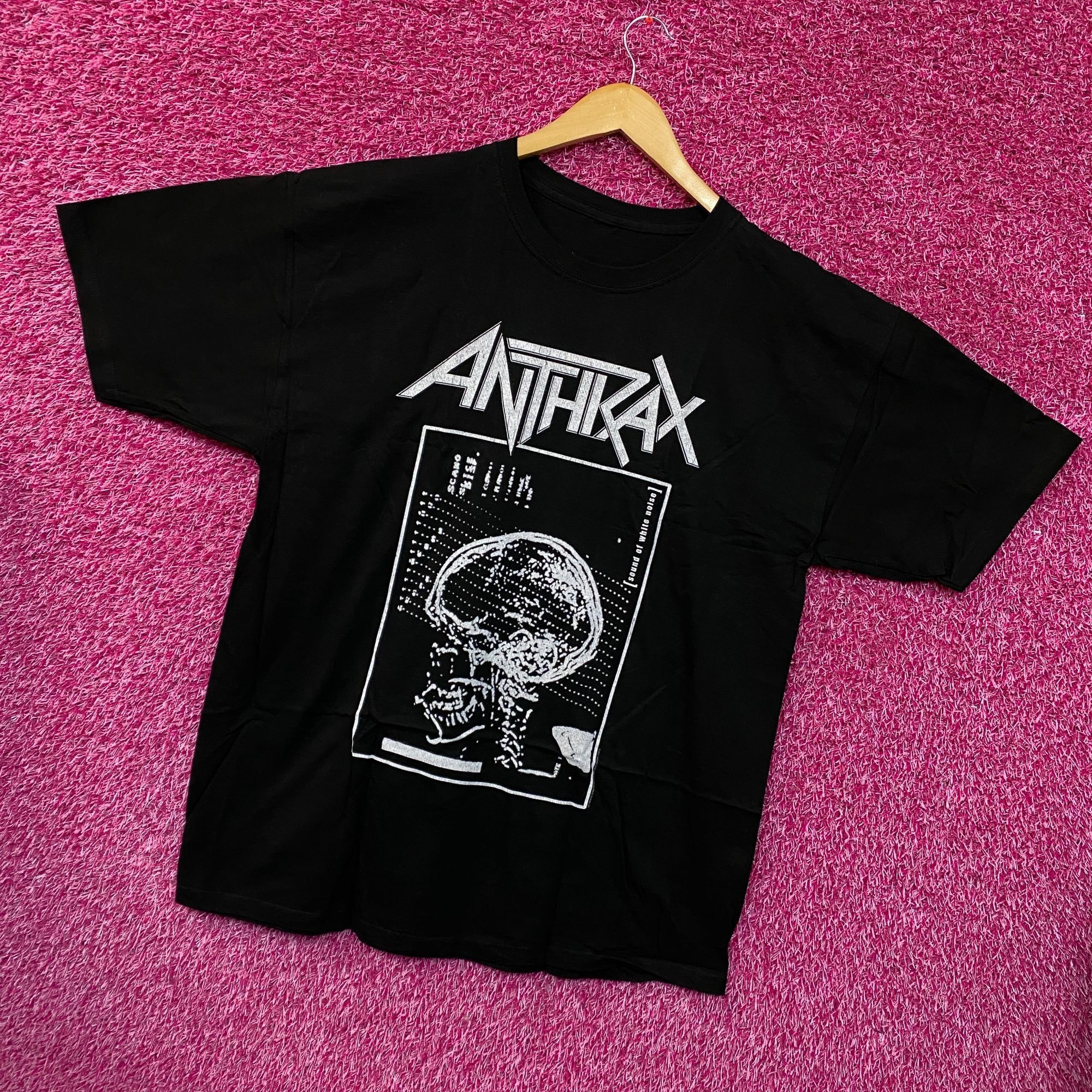 Band Tees Anthrax Sound of White Noise Metal Rock Tshirt size Extra La Size US XL / EU 56 / 4 - 3 Thumbnail