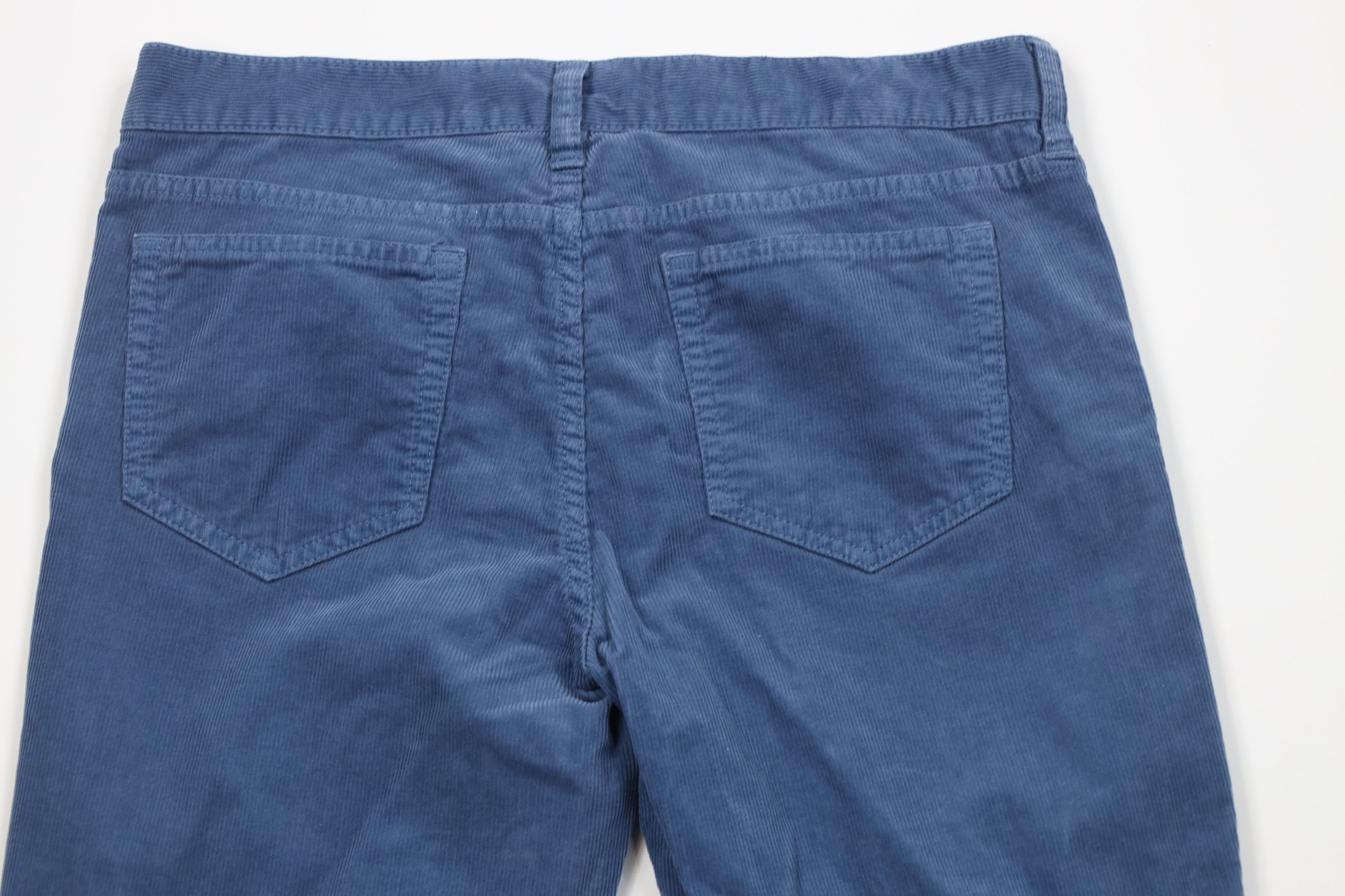 J.Crew J Crew Reid Skinny Straight Leg Corduroy Chino Pants Blue Size 28" / US 6 / IT 42 - 9 Thumbnail