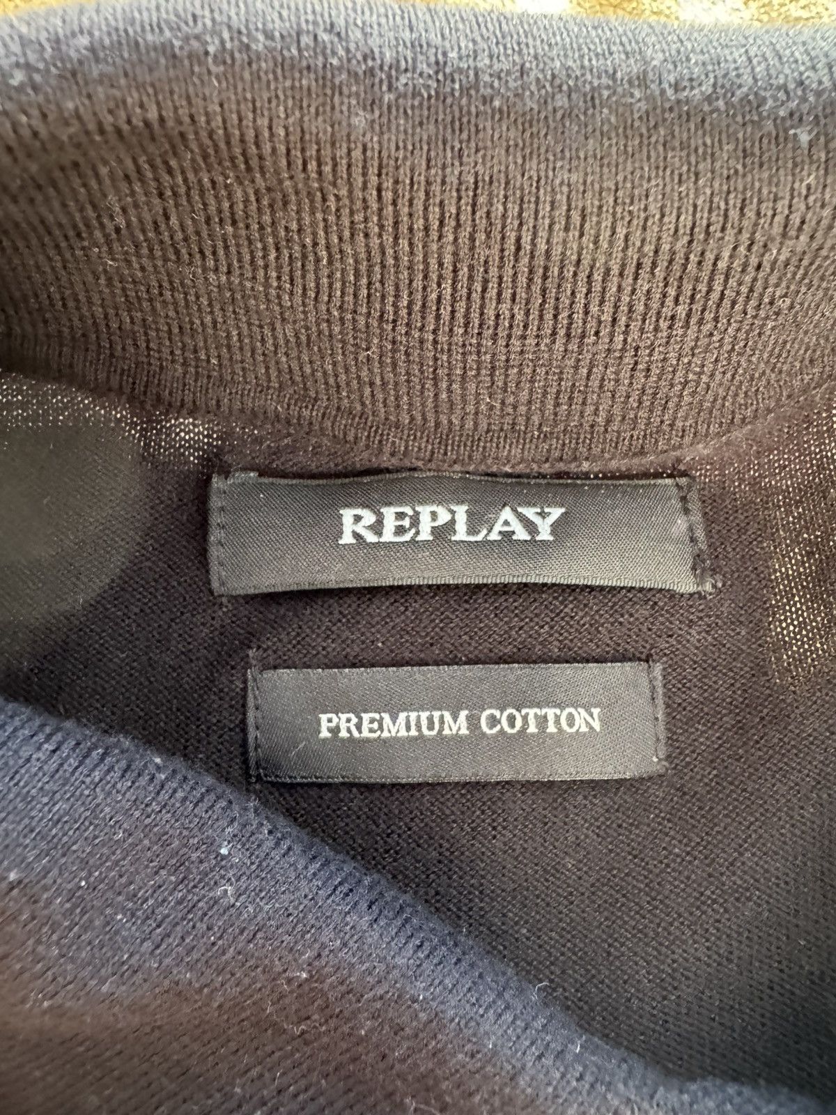 Replay REPLAY VINTAGE PREMIUM COTTON POLO SHIRT Size US S / EU 44-46 / 1 - 2 Thumbnail