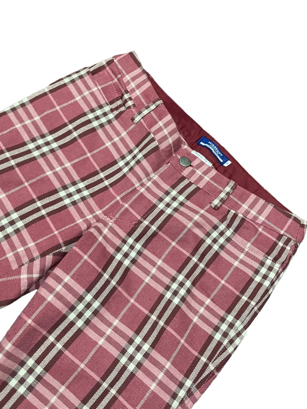 Burberry × Designer Burberry Blue Label Checkered Denim Size 29" - 11 Thumbnail