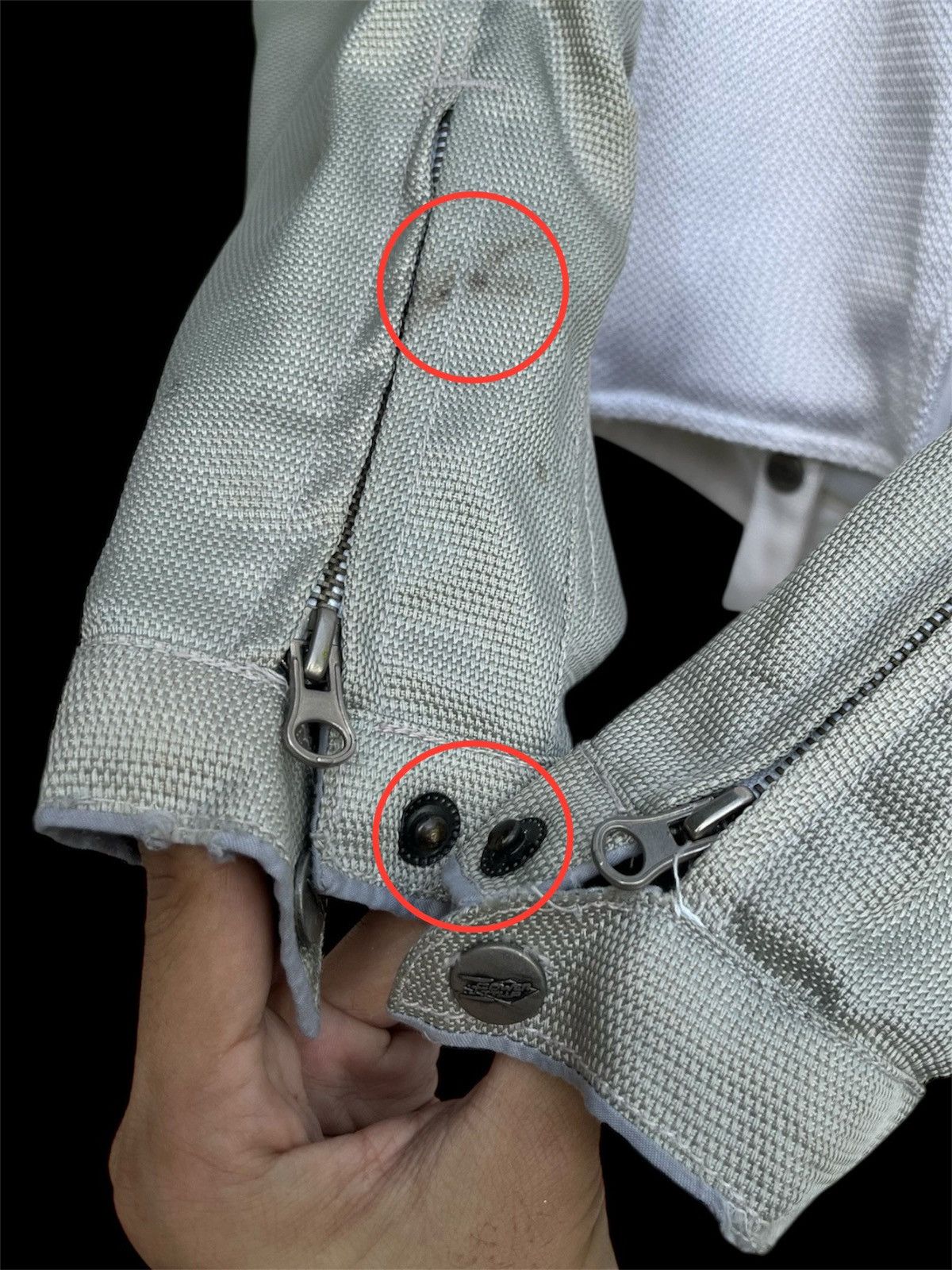 Kadoya White Power Trip Rider Jacket Size US XS / EU 42 / 0 - 14 Thumbnail